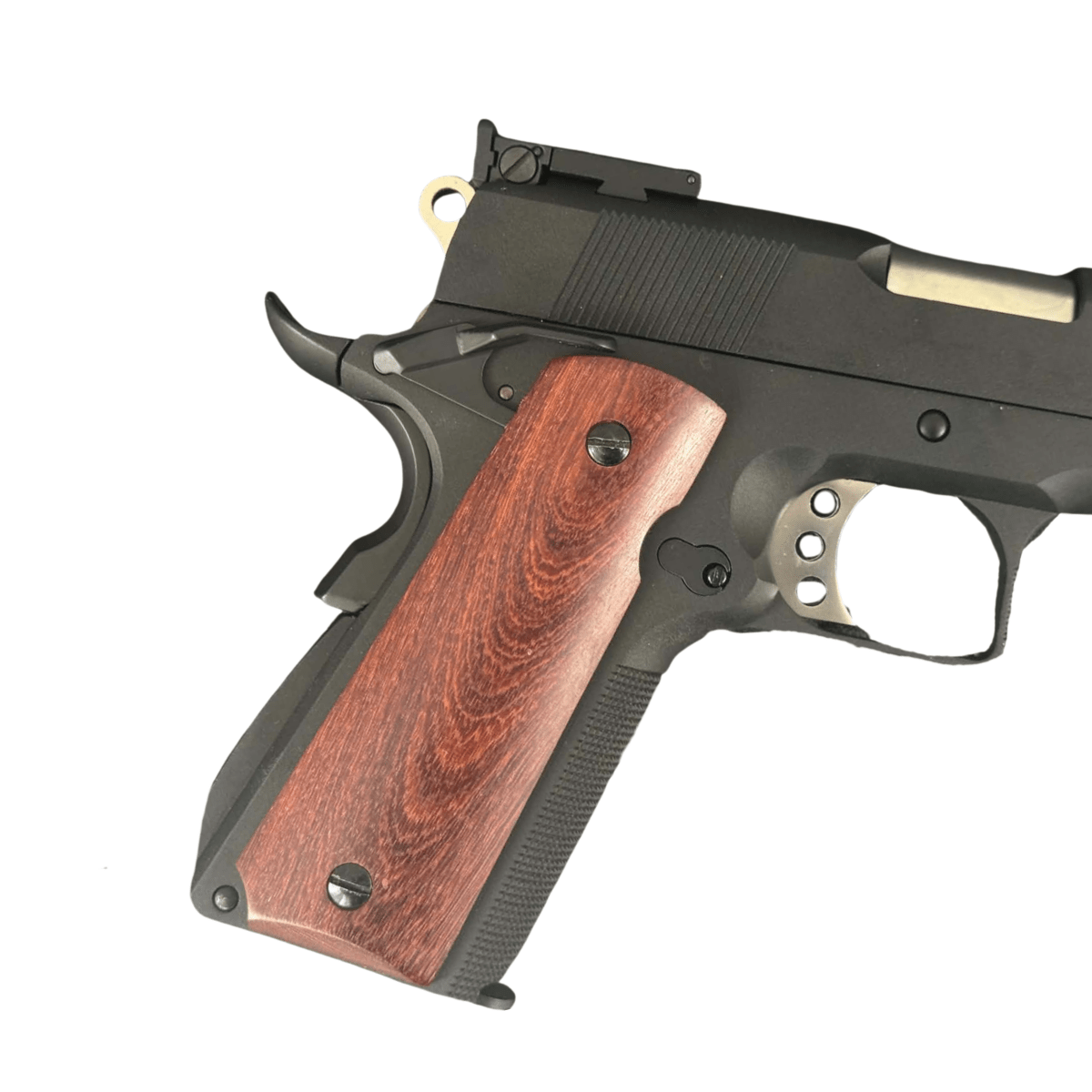 WE Tech WW2 1911 Wood Grip GBB Gel Blaster - No Rail