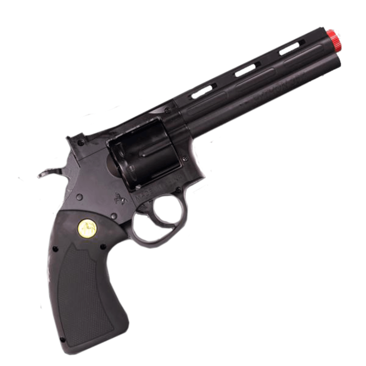 Black 5” Python 357 Gelsoft Revolver for Outdoor Games - Tactical Edge Hobbies