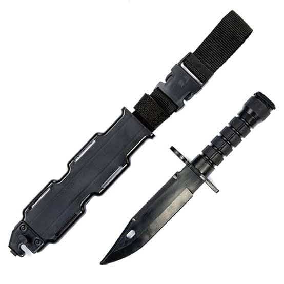 Bayonet Style Rubber Knife for tactical training and cosplay - Tactical Edge Hobbies