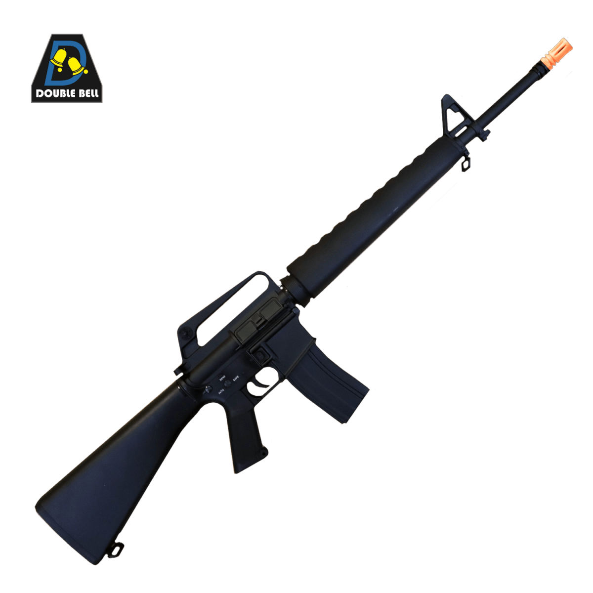 Double Bell M16A1 Style Metal Gel Blaster with classic military design - Tactical Edge Hobbies