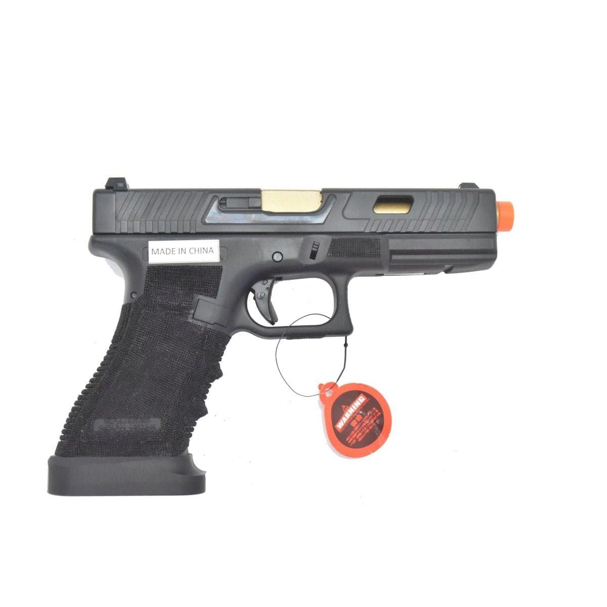 Double Bell TTI G17 Combat Master Gas Blow Back Gelsoft Pistol with JW Continental Box - Tactical Edge Hobbies