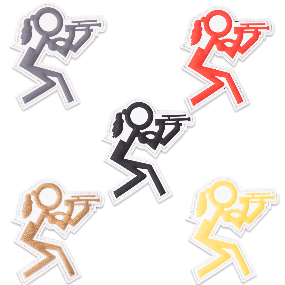 Girl Power Gelsoft printed patch for tactical gear - Tactical Edge Hobbies