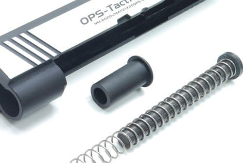 Durable stainless spring cap upgrade for Marui Hi-Capa 4.3 by Guarder - Tactical Edge Hobbies