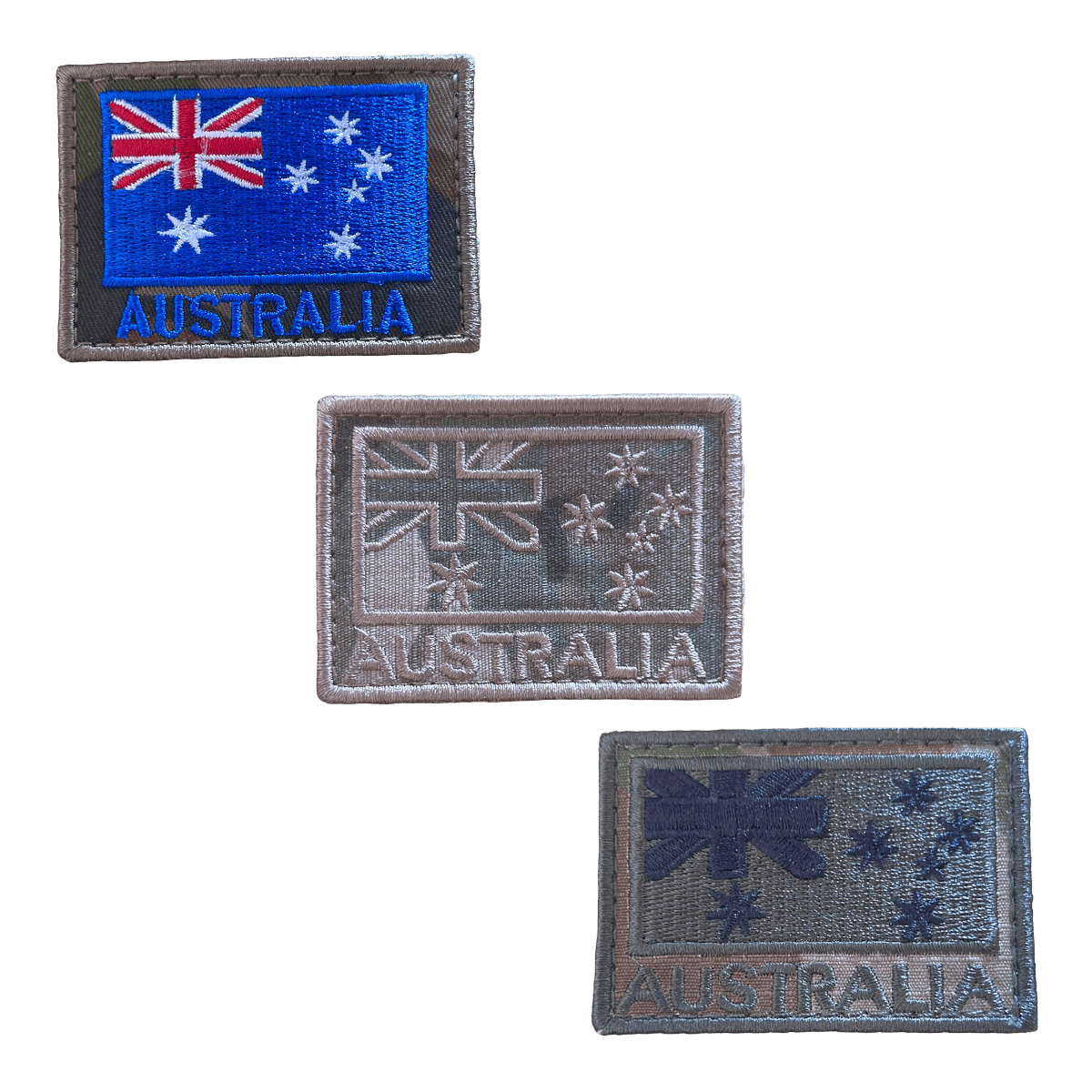 Huss Australia Flag patch for military gear - Tactical Edge Hobbies