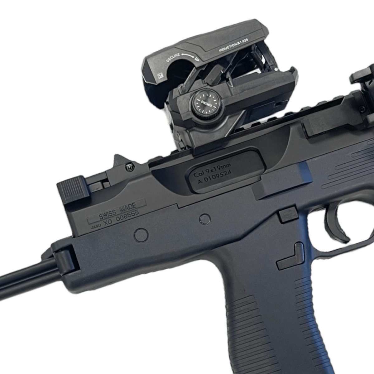 Lehui MP9 SMG Gel Blaster with reliable blowback system for realism - Tactical Edge Hobbies