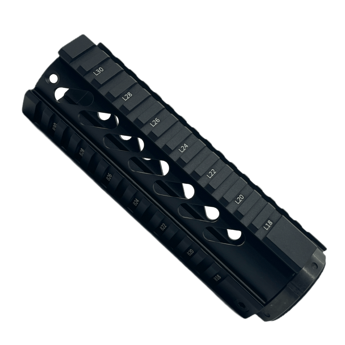RIS Threaded Metal Handguard 7" with precision threading for easy installation - Tactical Edge Hobbies