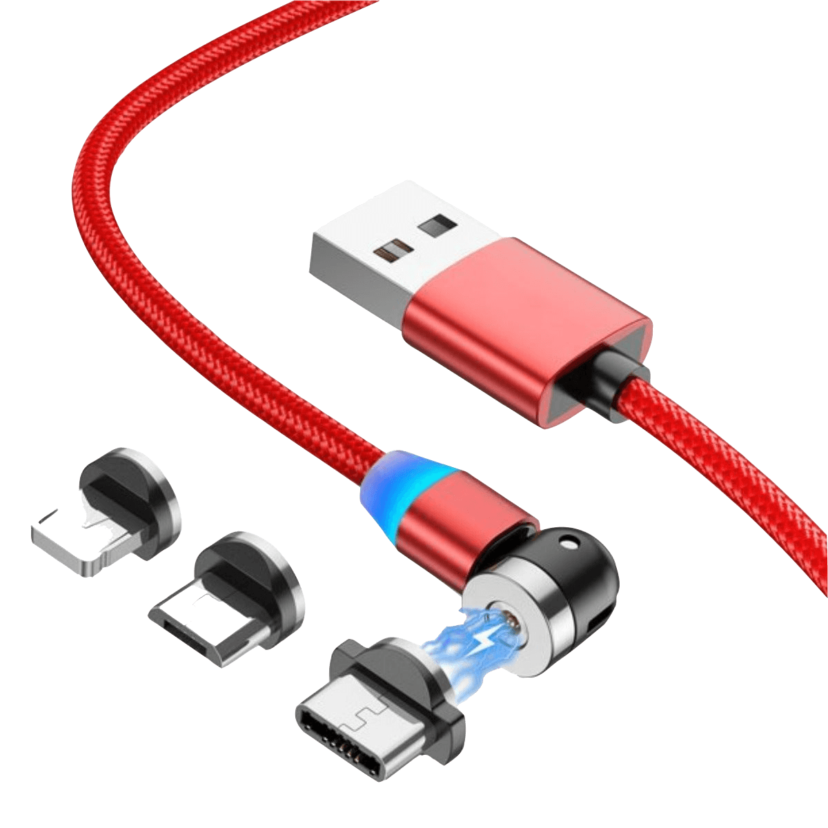 Rotating Magnetic USB Phone Chargers featuring sleek and modern design - Tactical Edge Hobbies