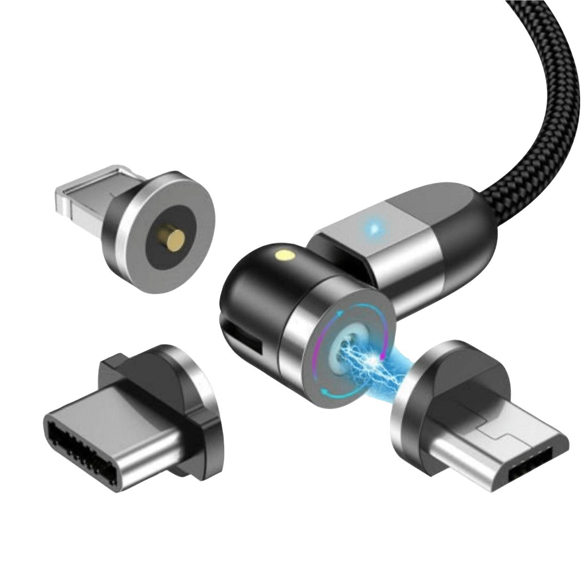 Rotating Magnetic USB Phone Chargers offering convenient 360-degree rotation - Tactical Edge Hobbies