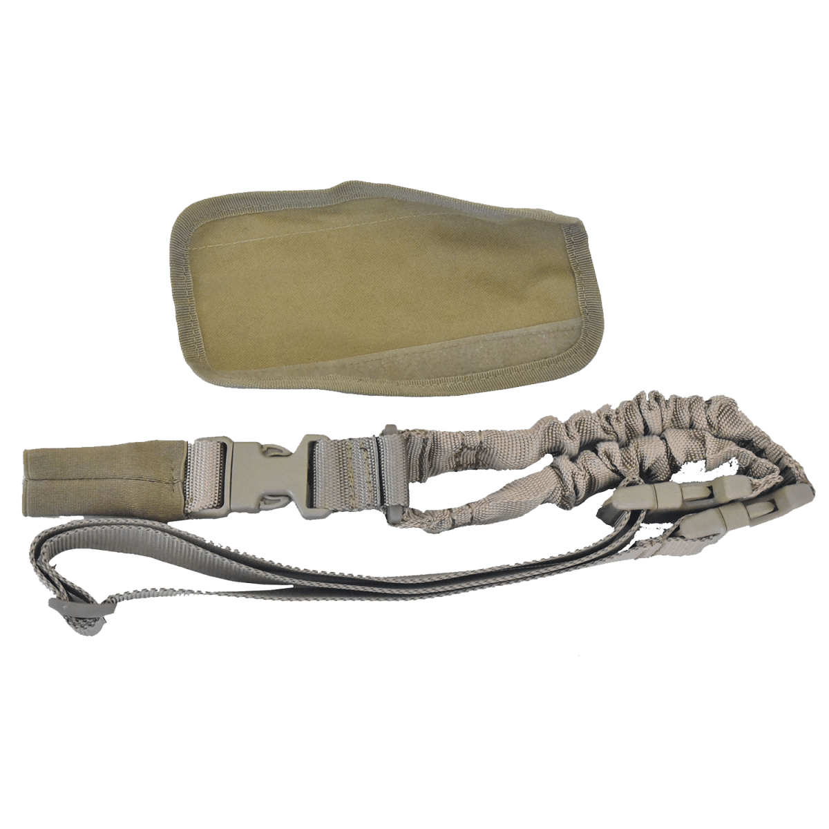 Single Point Sling with Bungee featuring durable, stretchable material - Tactical Edge Hobbies