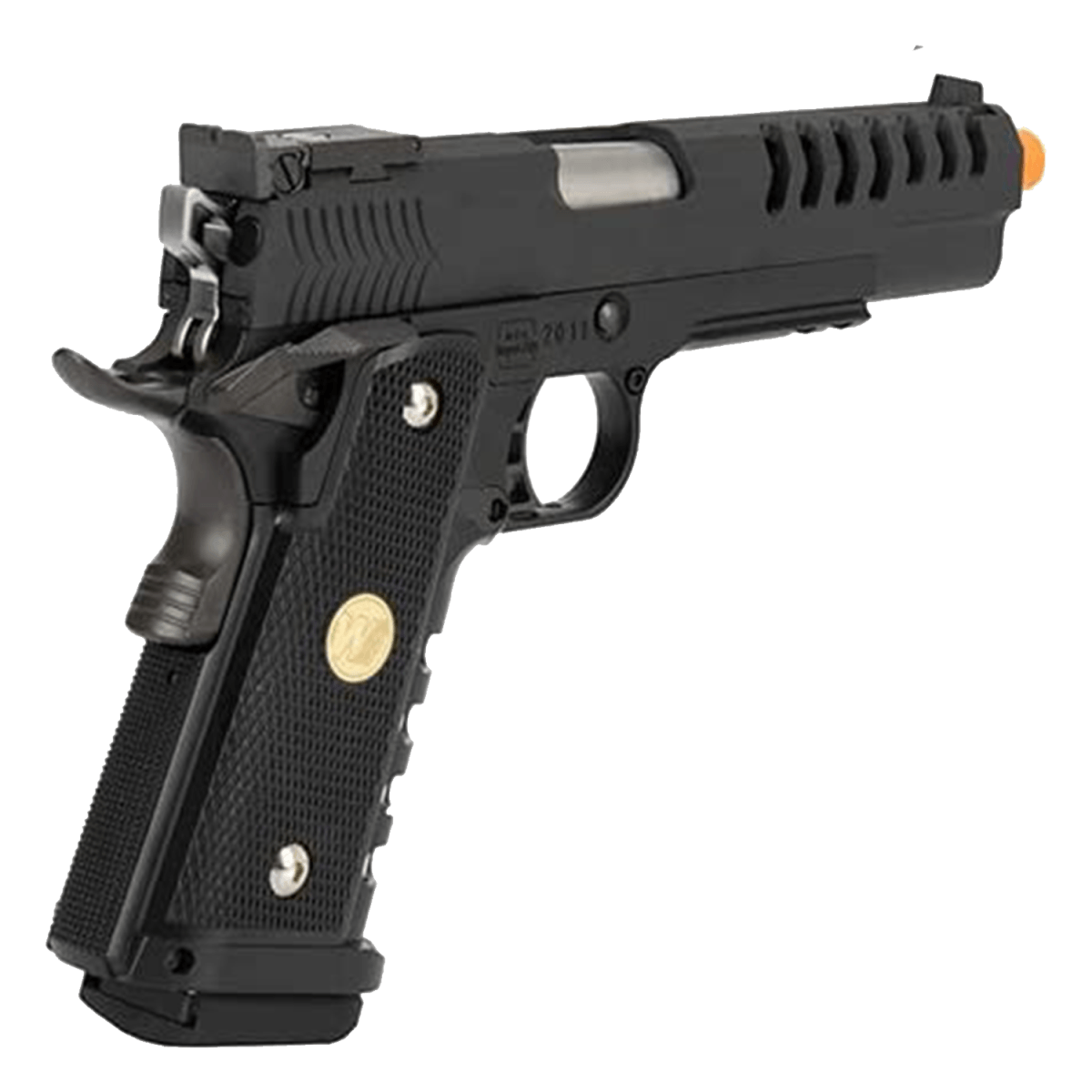 Hi-Capa Gas Blowback Gel Blaster Black - Tactical Edge Hobbies