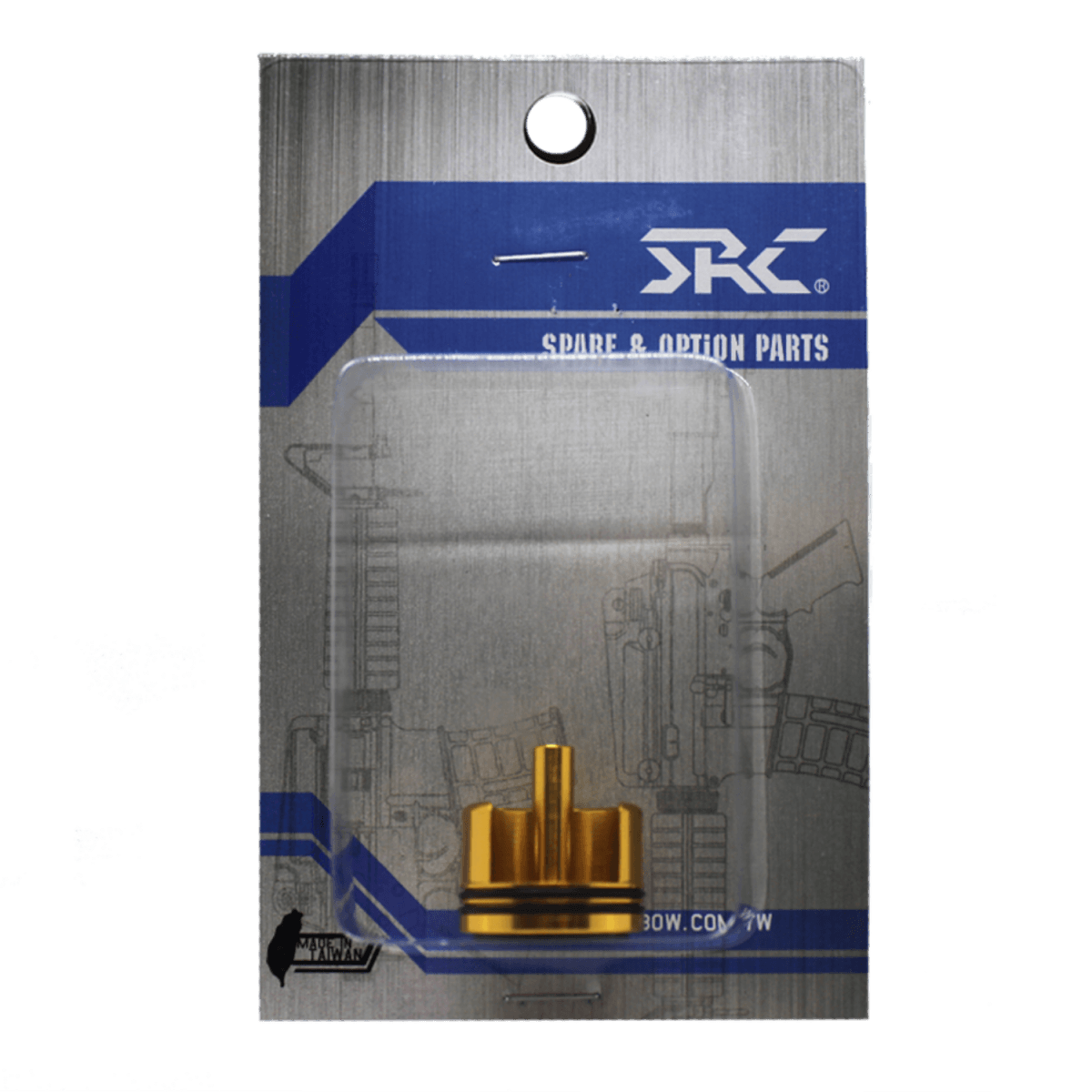 SRC Aluminium Cylinder Head designed for V2 AEG gel blasters - Tactical Edge Hobbies