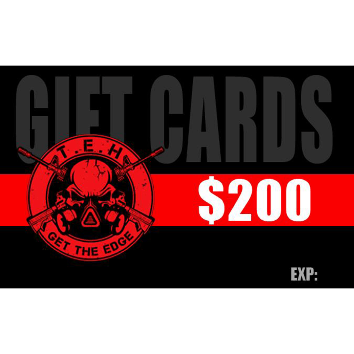 Tactical Edge Hobbies Gift Card for a perfect gift for tactical hobbyists - Tactical Edge Hobbies