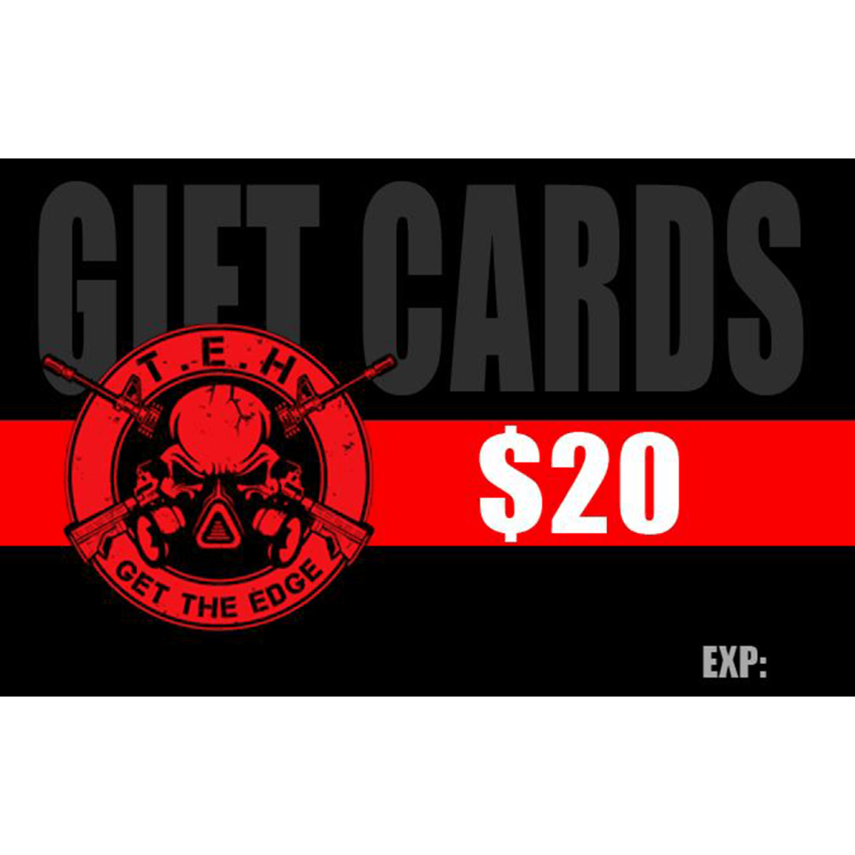 Tactical Edge Hobbies Gift Card for tactical enthusiasts and gear lovers - Tactical Edge Hobbies