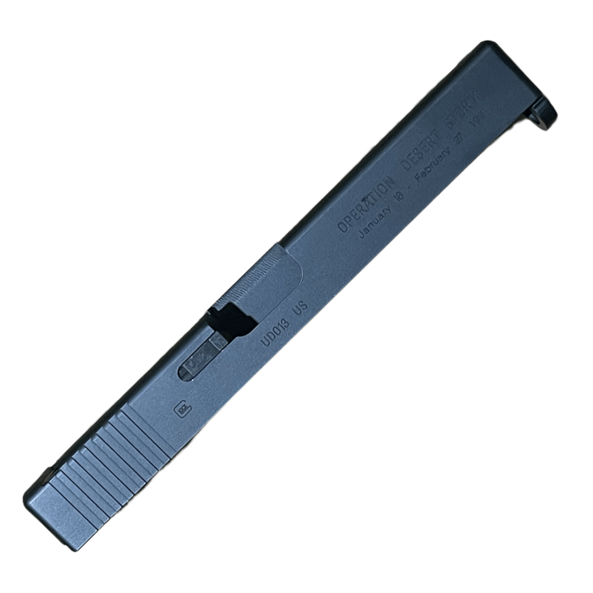 Unicorn Industries Agency Arms Pistol Slide for G17 Kublai P1 - Black | Tactical Edge Hobbies