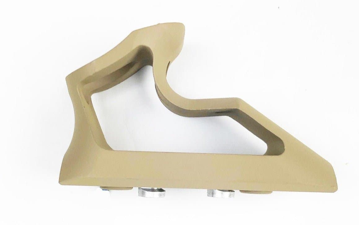 CNC Keymod angled grip for improved control - Tactical Edge Hobbies