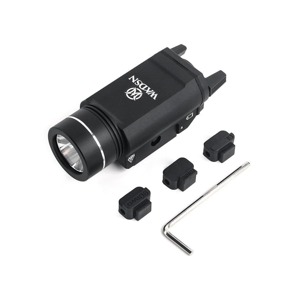 WADSN TLR-1 LED flashlight with durable build - Tactical Edge Hobbies