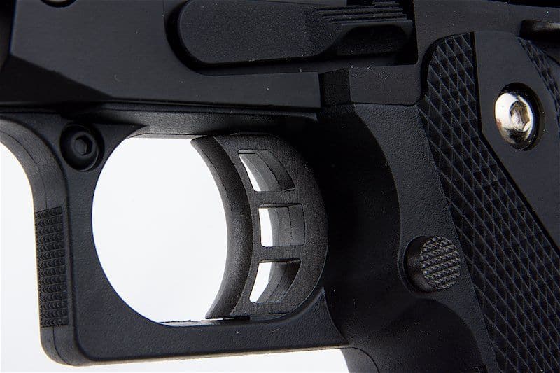 Precision-engineered WE Galaxy Hi-Capa 5.1 Type A Gel Blaster with black slide - Tactical Edge Hobbies