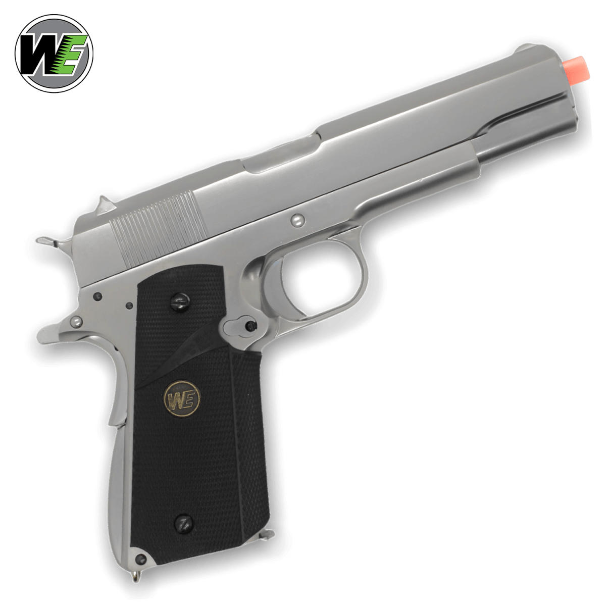 WE Tech 1911 MEU Gelsoft Gas Blowback Gel Blaster with classic grips - Tactical Edge Hobbies