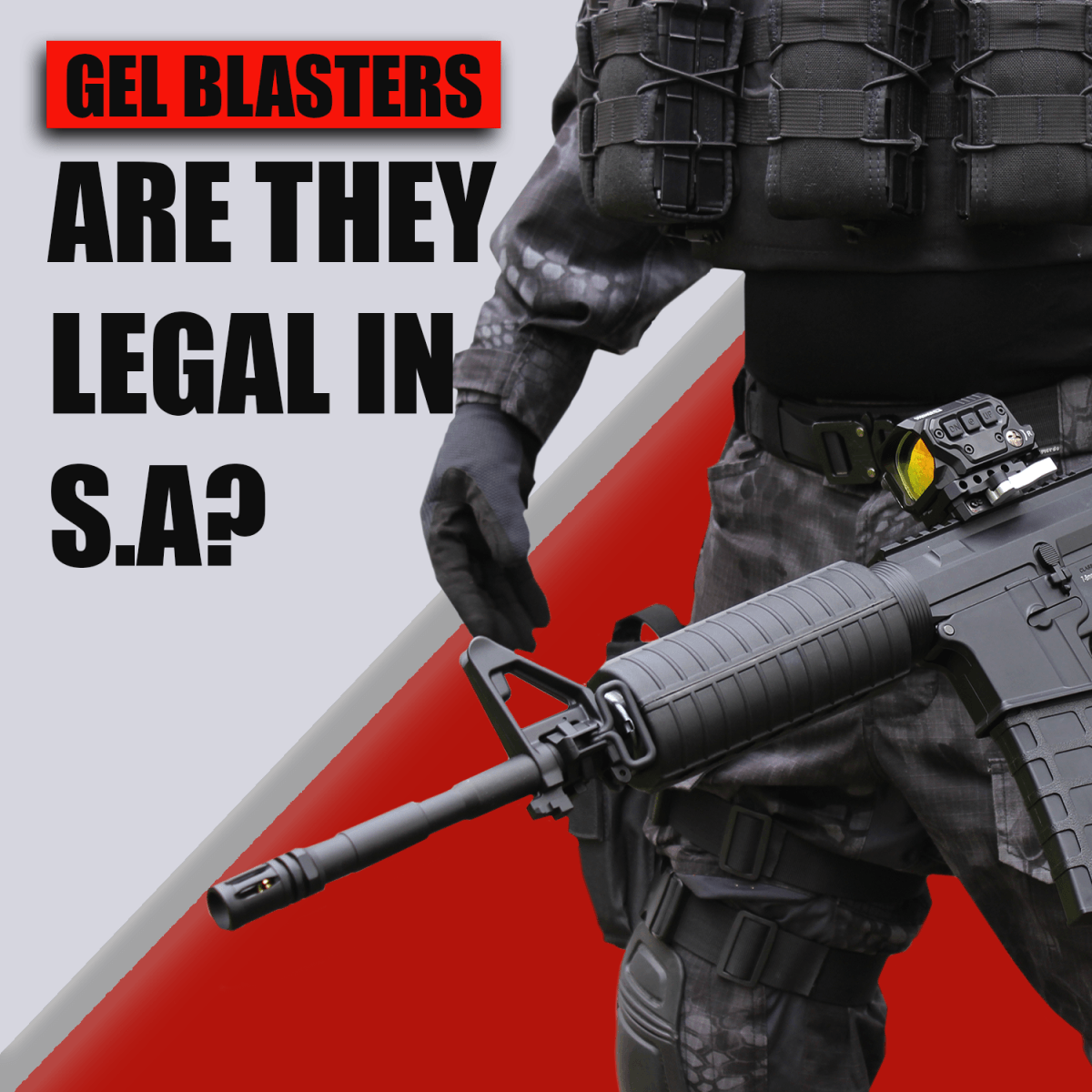 Are Gel Blasters Legal in South Australia? - Tactical Edge Hobbies