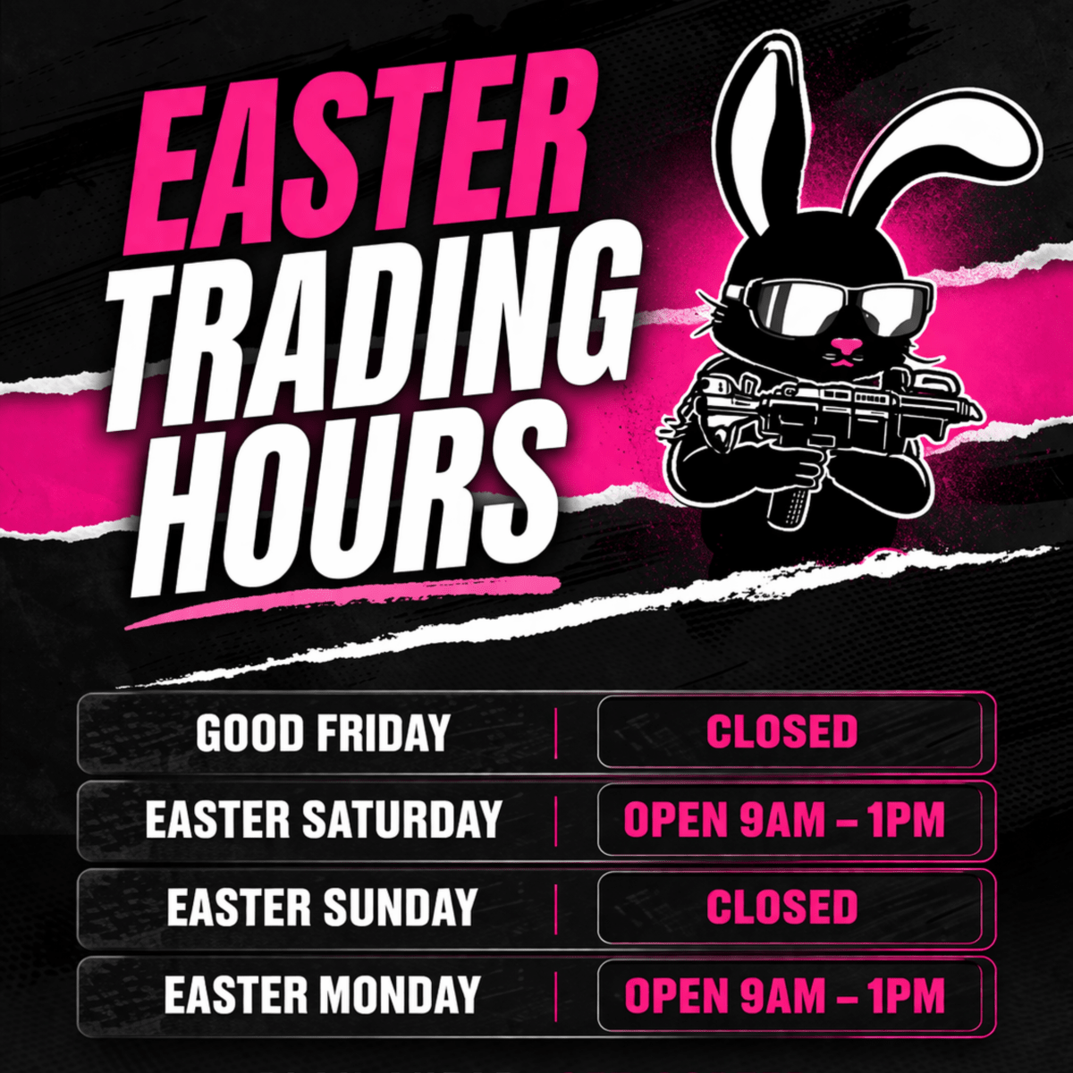 Easter Trading Hours
