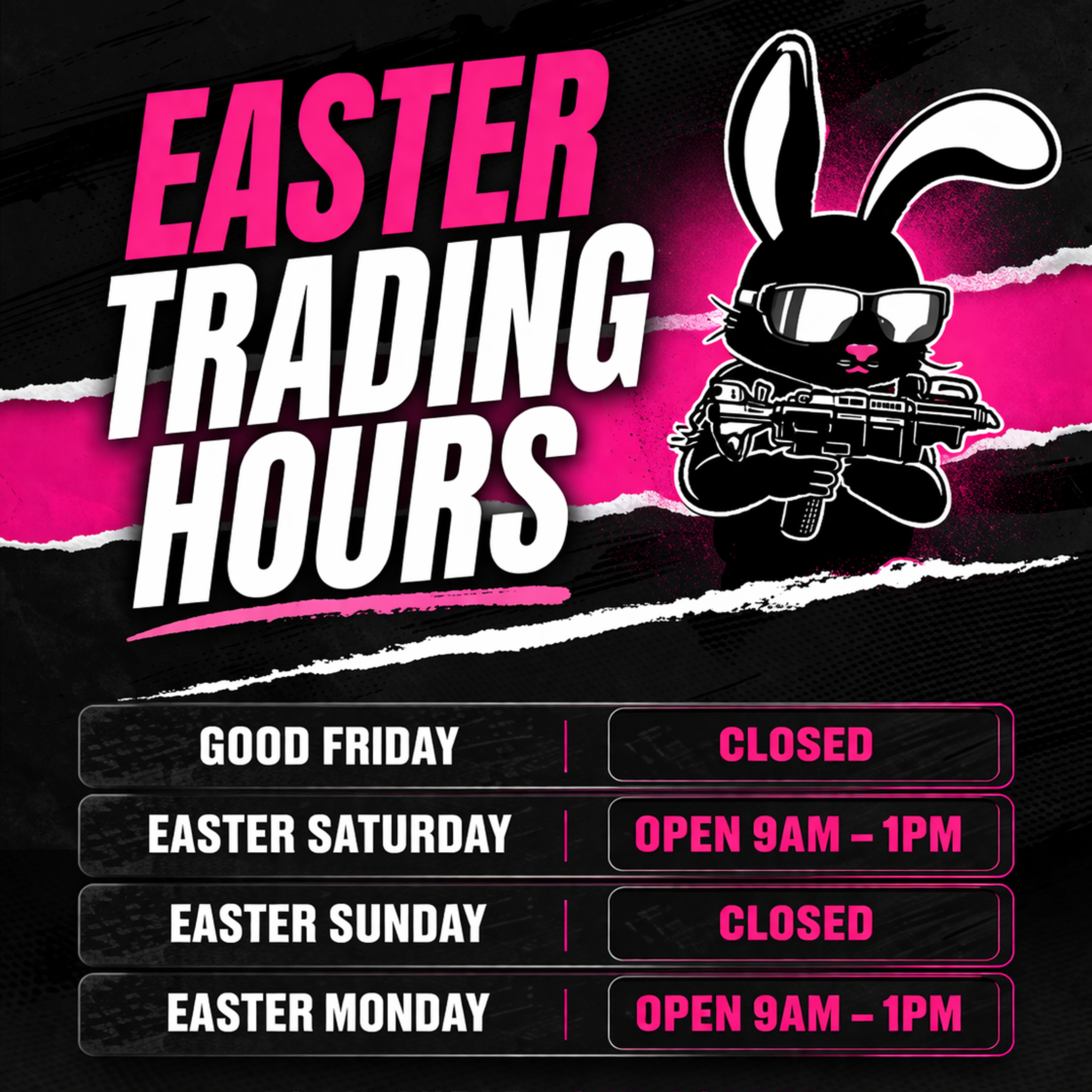 Easter Trading Hours