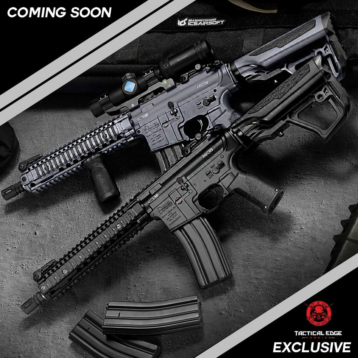 ICS Airsoft Daniel Defense gelsoft Blaster is coming to Australia - Tactical Edge Hobbies