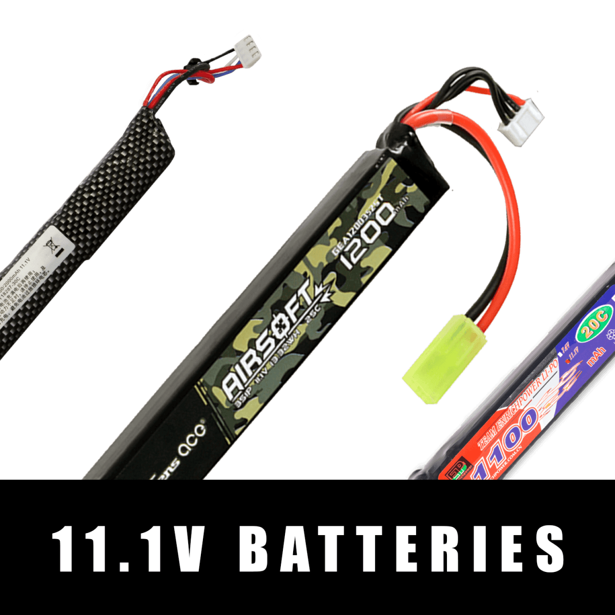 11.1v Batteries | Tactical Edge Hobbies