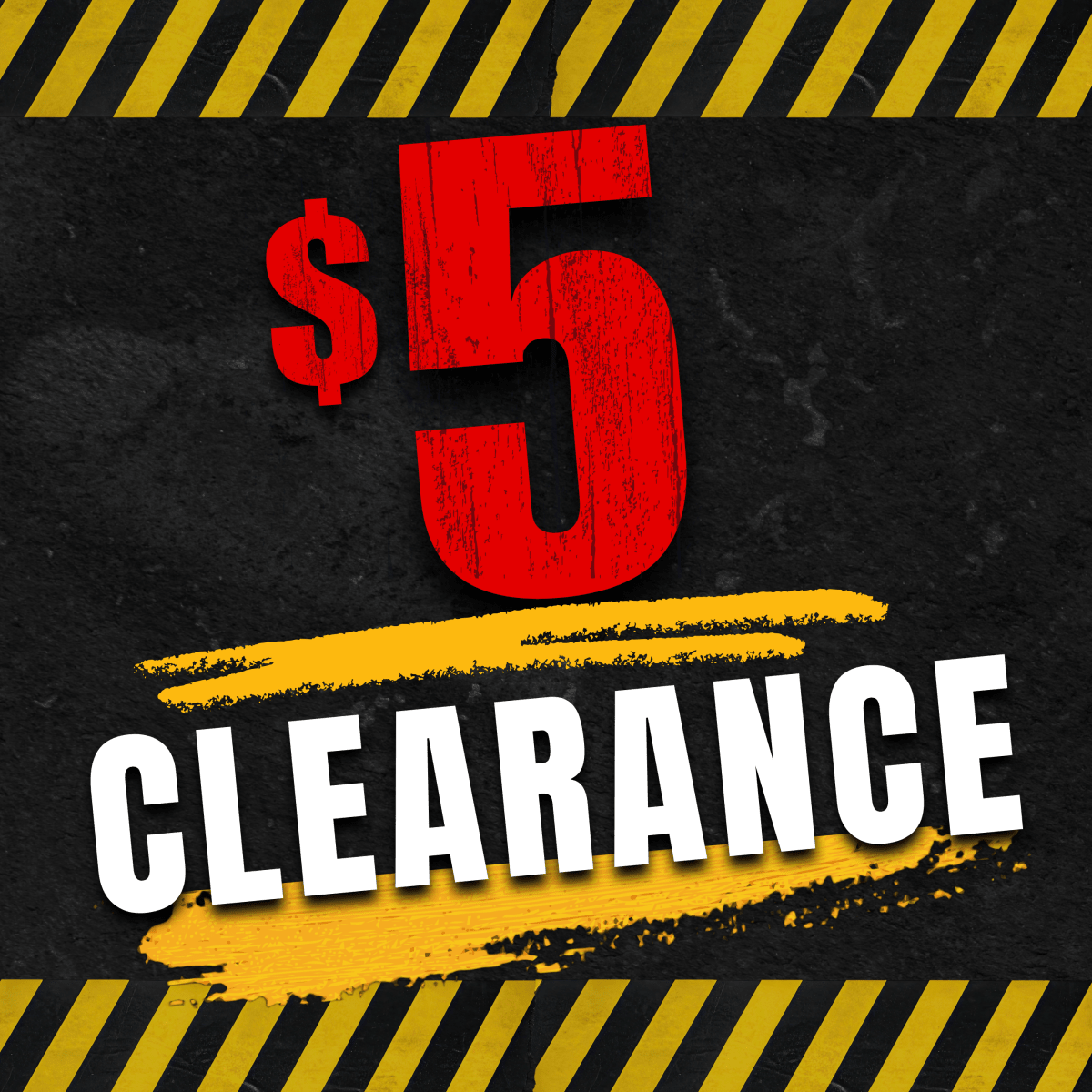 $5 Clearance