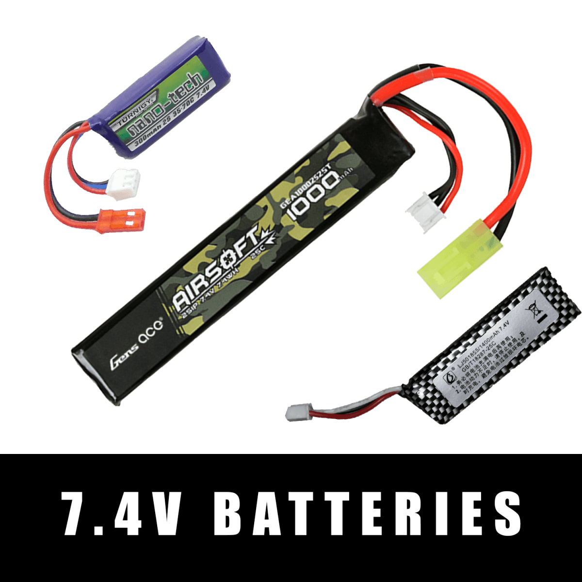 7.4v Batteries | Tactical Edge Hobbies