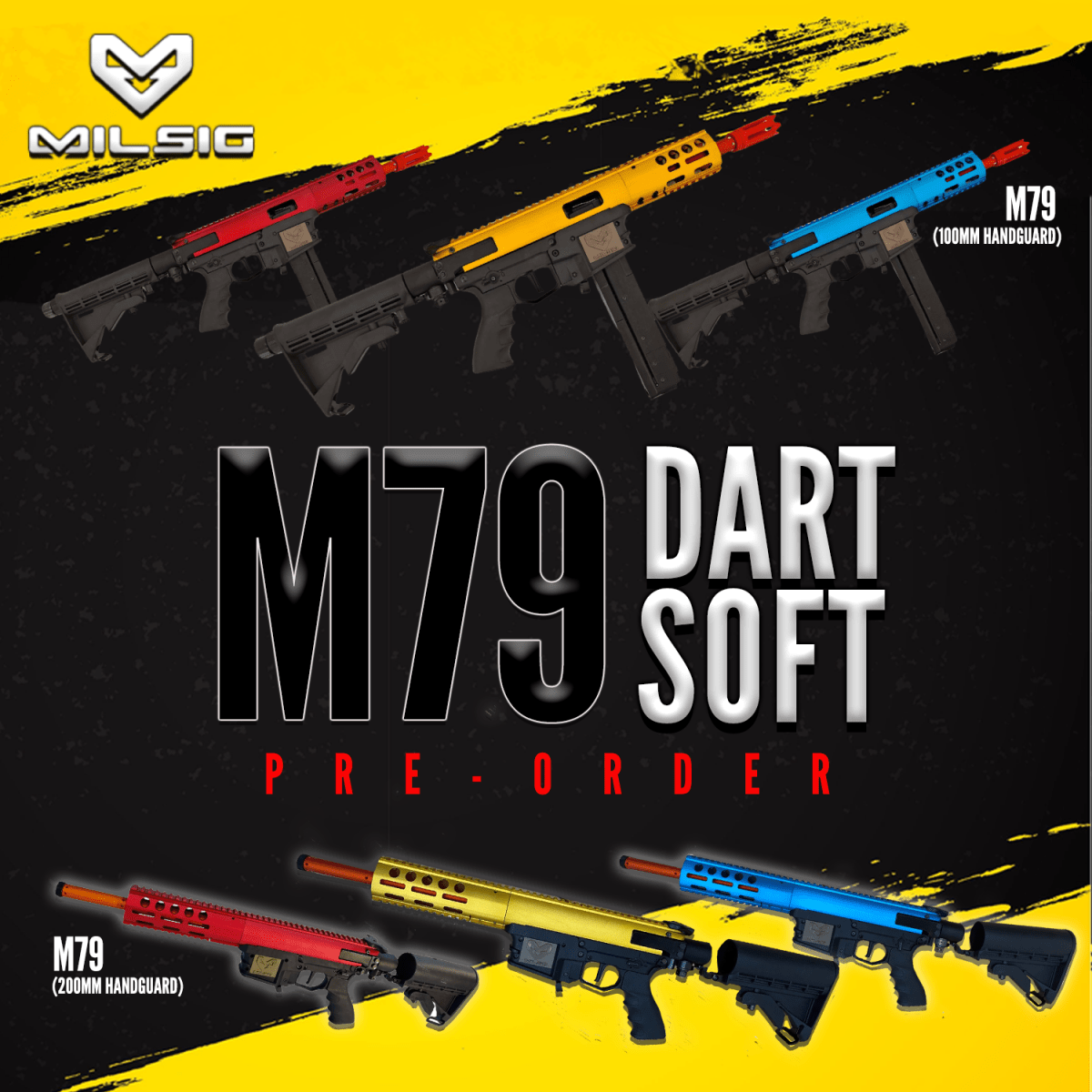 Milsig M79 Foam Dart Blaster - Tactical Edge Hobbies