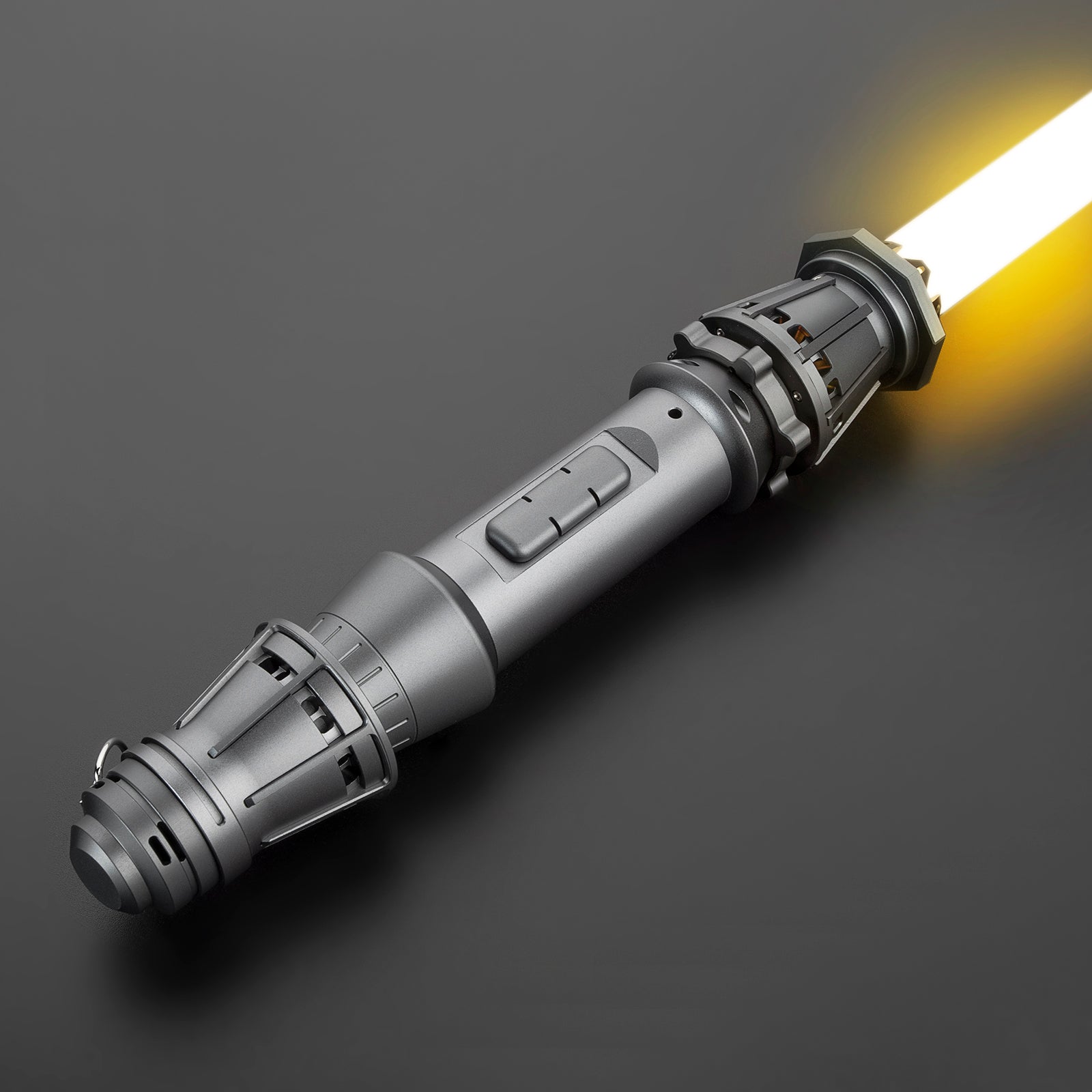 Jedi Rey lightsaber replica with intricate hilt and blue glow – Battle Sabers