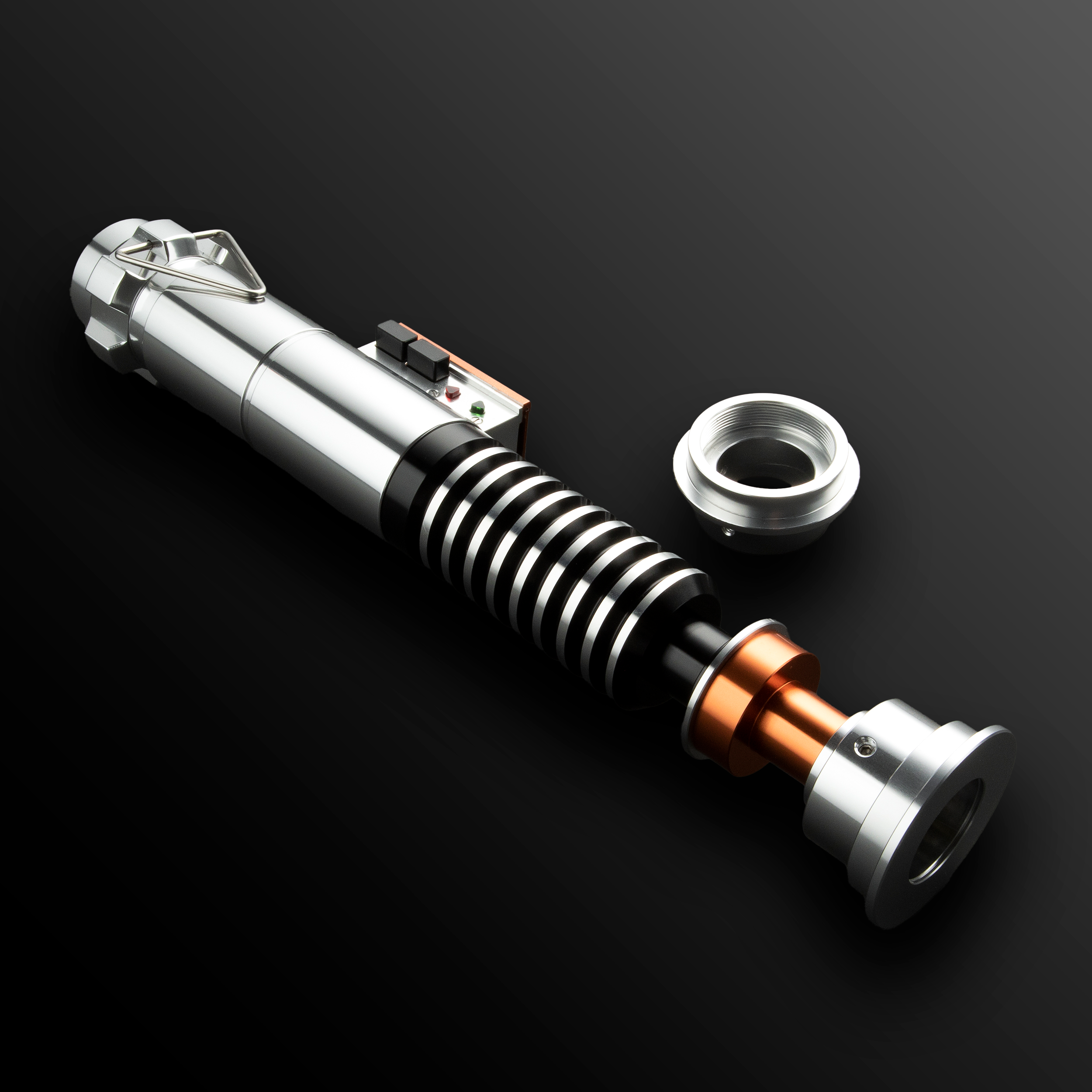 Luke Skywalker V2 lightsaber replica with iconic blue blade – Battle Sabers
