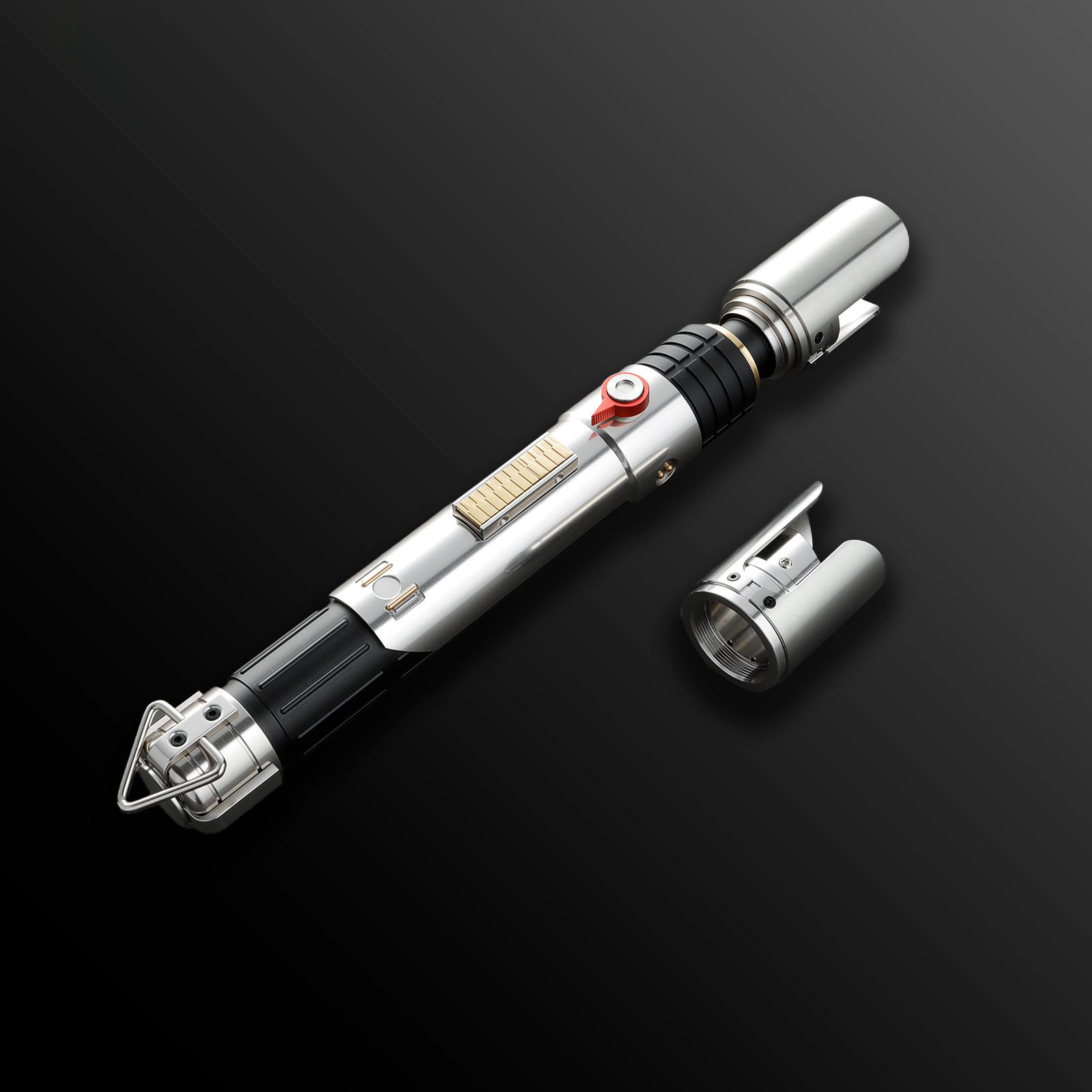 Sabine Wren chrome lightsaber replica with radiant purple glow – Battle Sabers