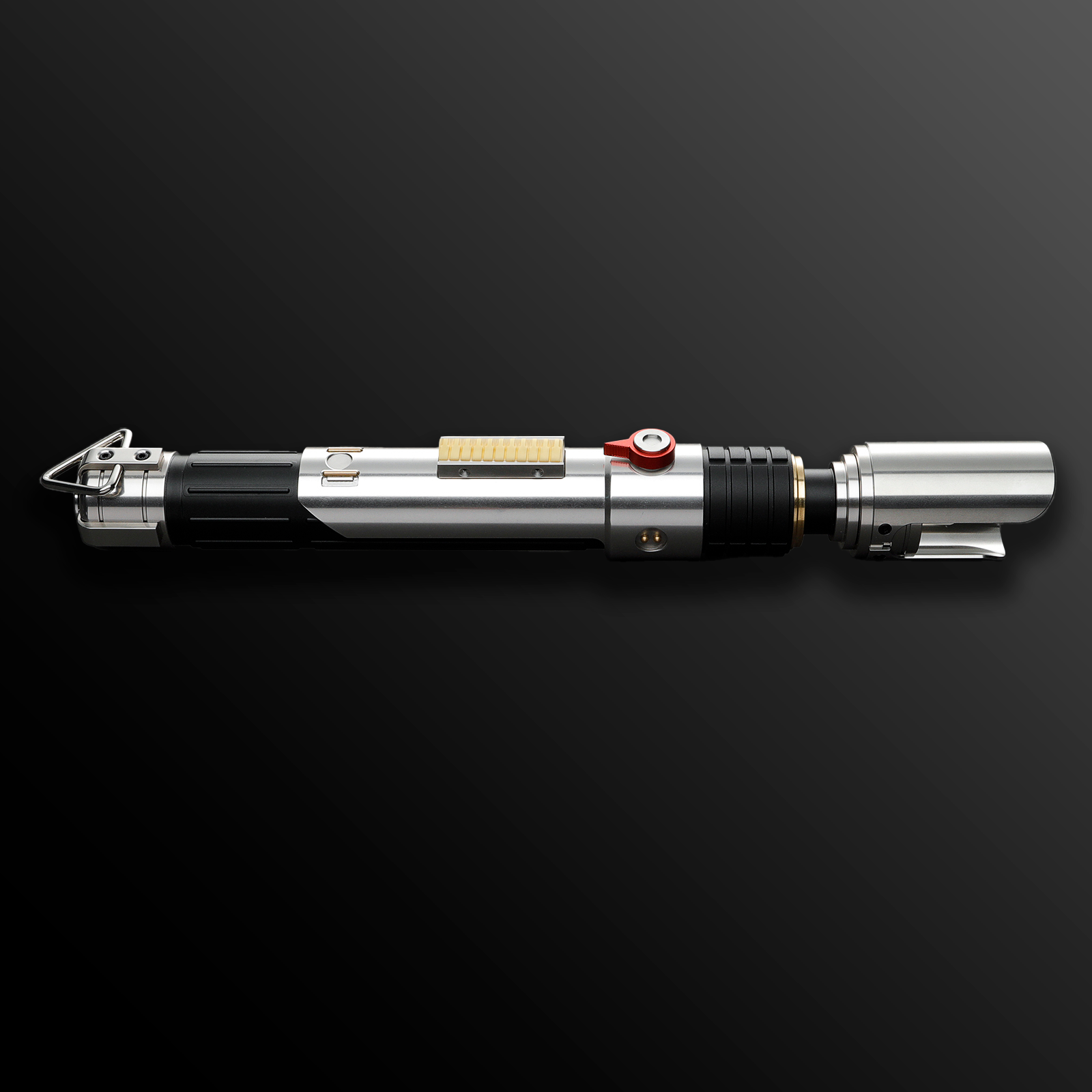 Handcrafted Sabine Wren chrome lightsaber with vibrant purple edge – Battle Sabers