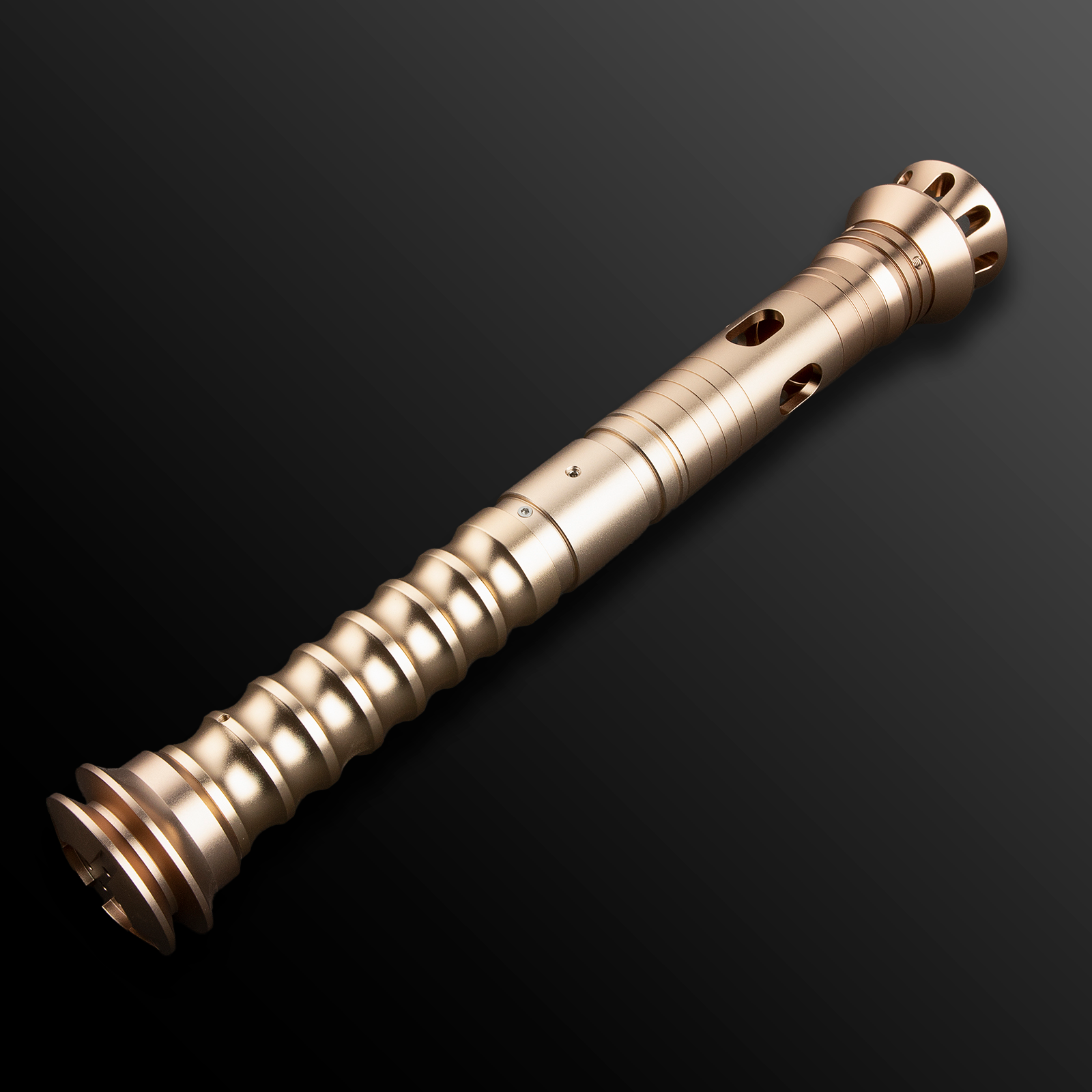 Close-up of Lotus Light Saber’s radiant glowing blade - Battle Sabers