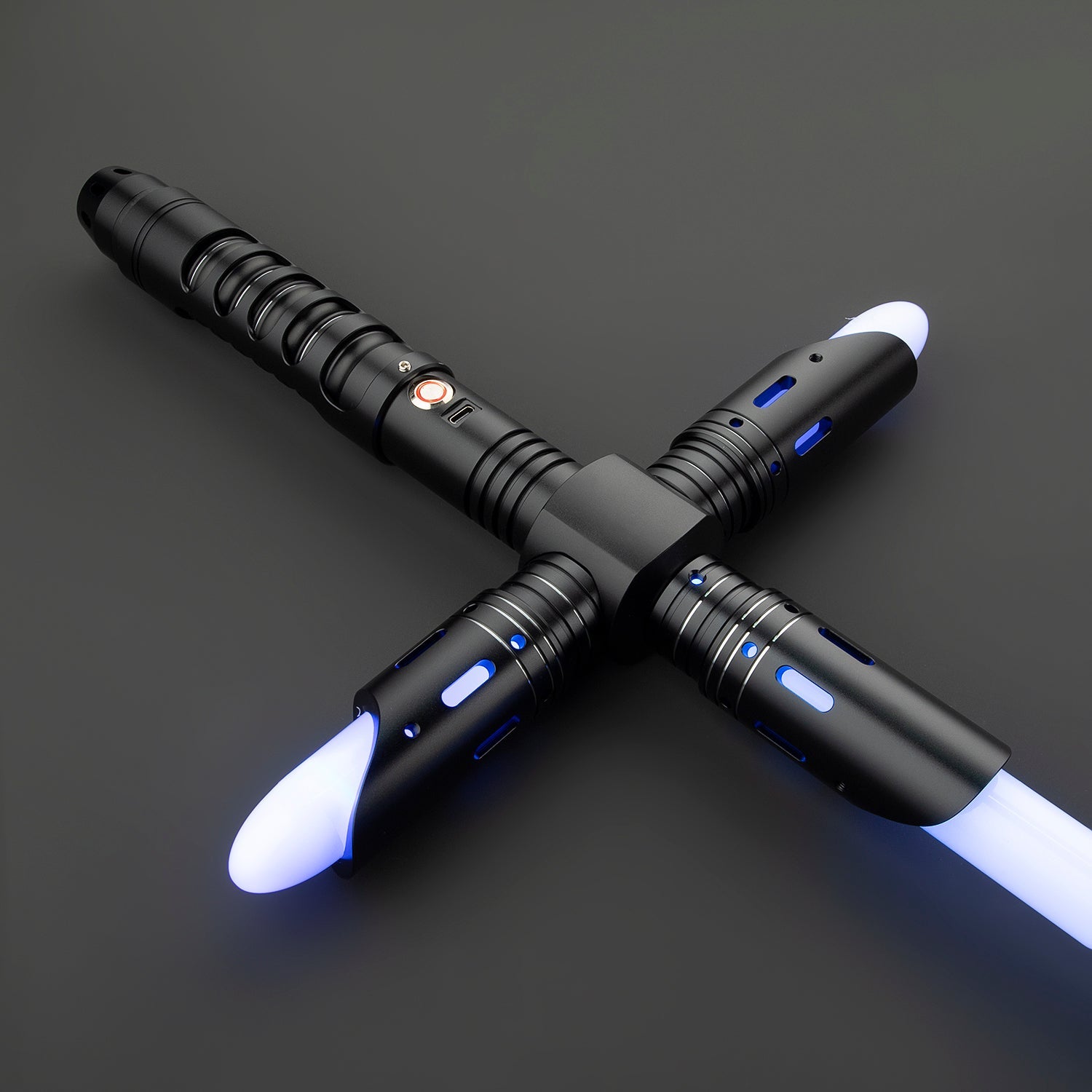 Close-up of Kriss Light Saber’s radiant blade - Battle Sabers