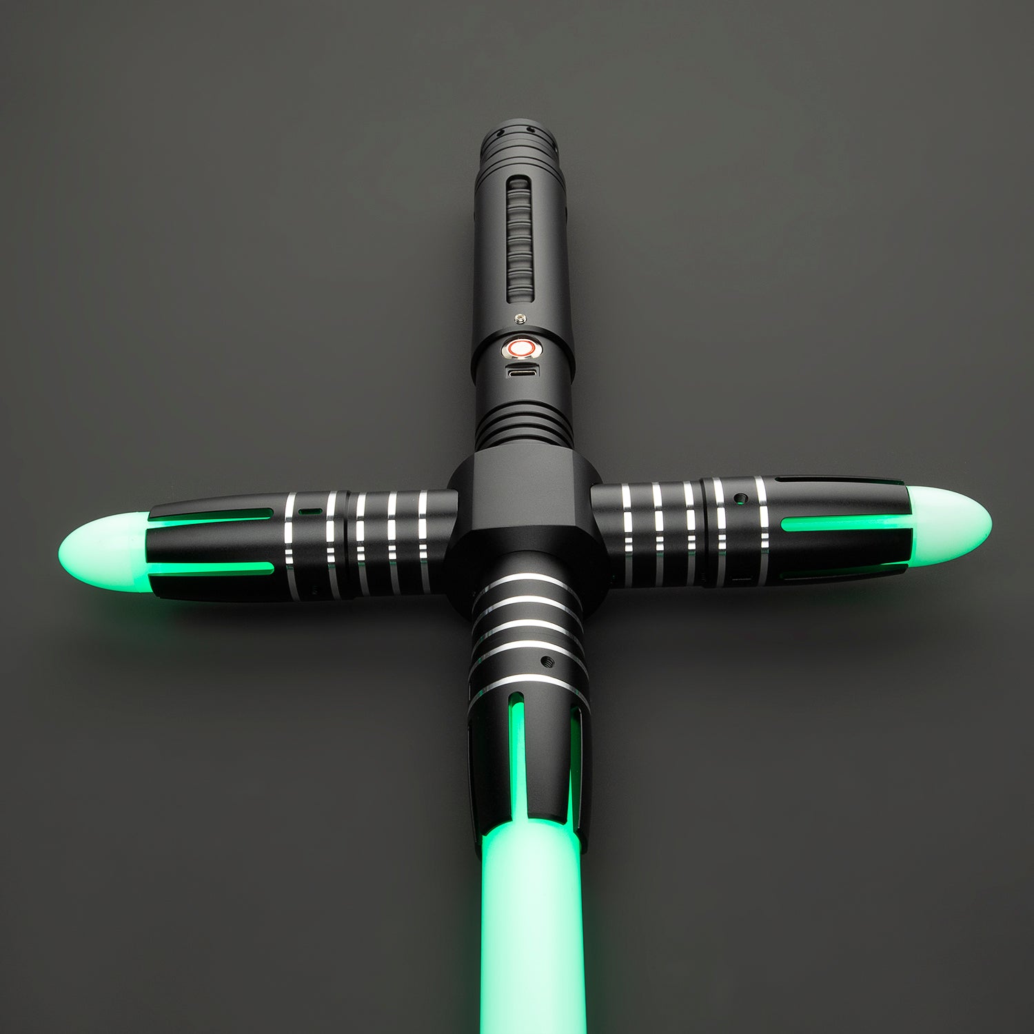 Old Guard Light Saber resting on a smooth surface - Battle Sabers