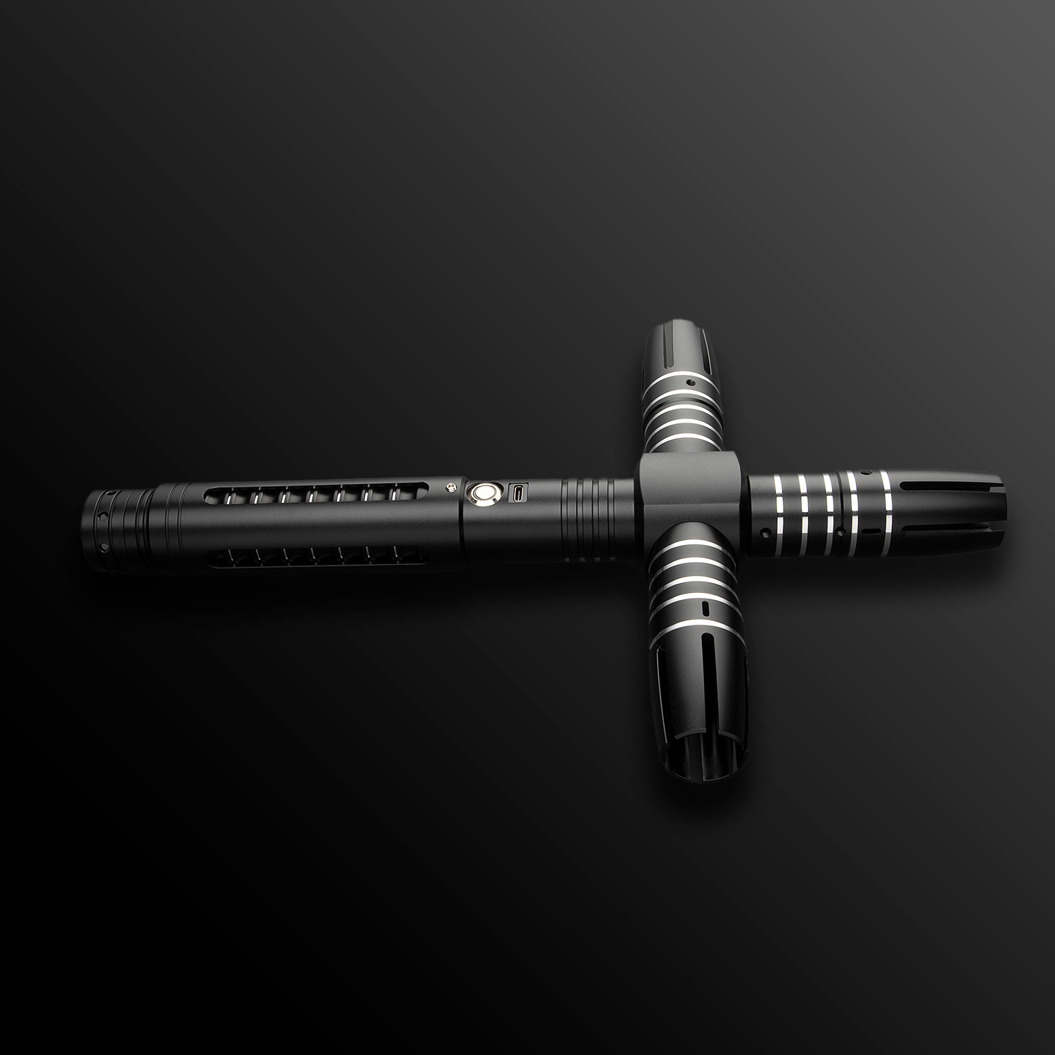 Sleek Old Guard Light Saber emitting radiant energy - Battle Sabers