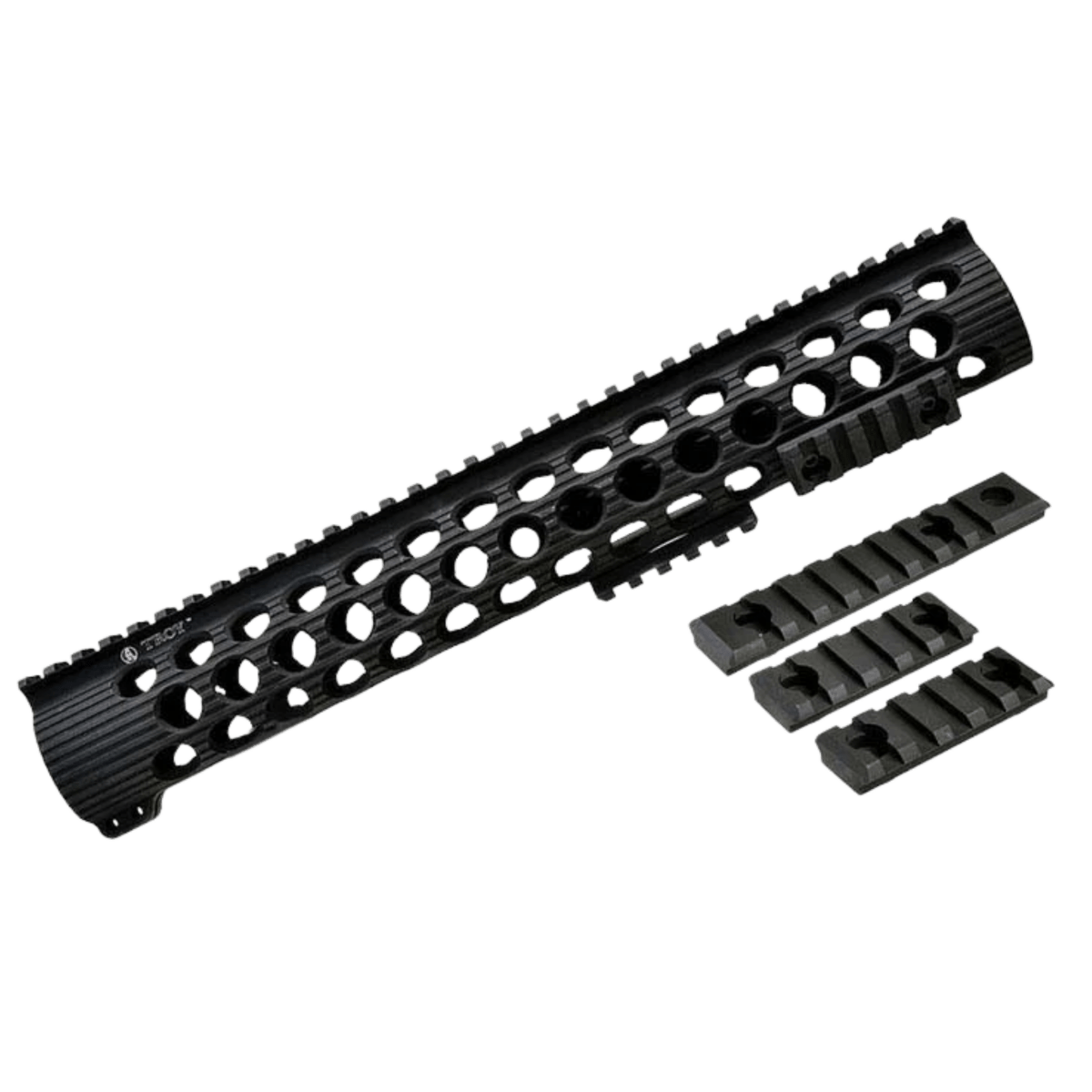 13″ TROY TRX Extreme Battle Rail Metal Handguard - Black