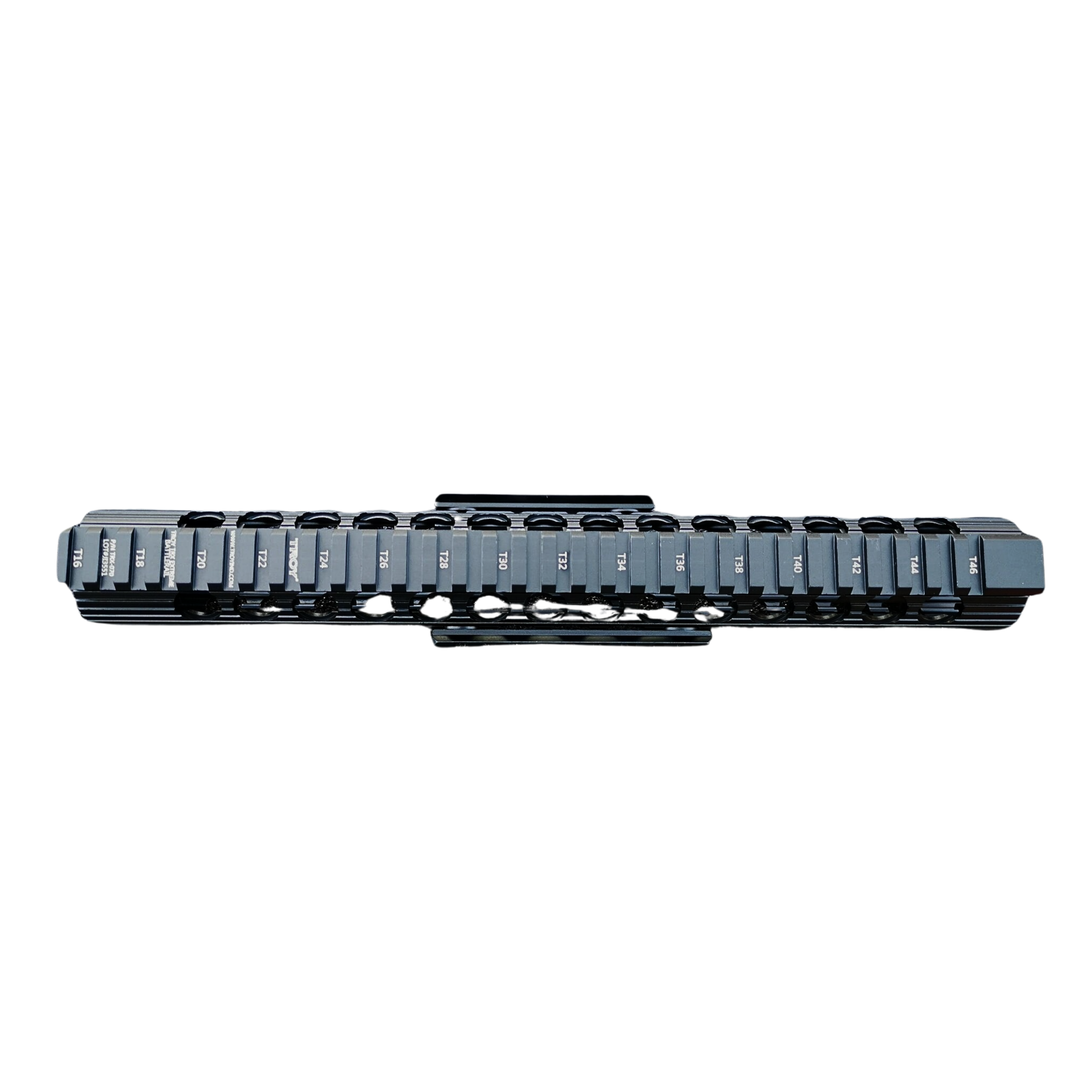 13″ TROY TRX Extreme Battle Rail Metal Handguard - Black