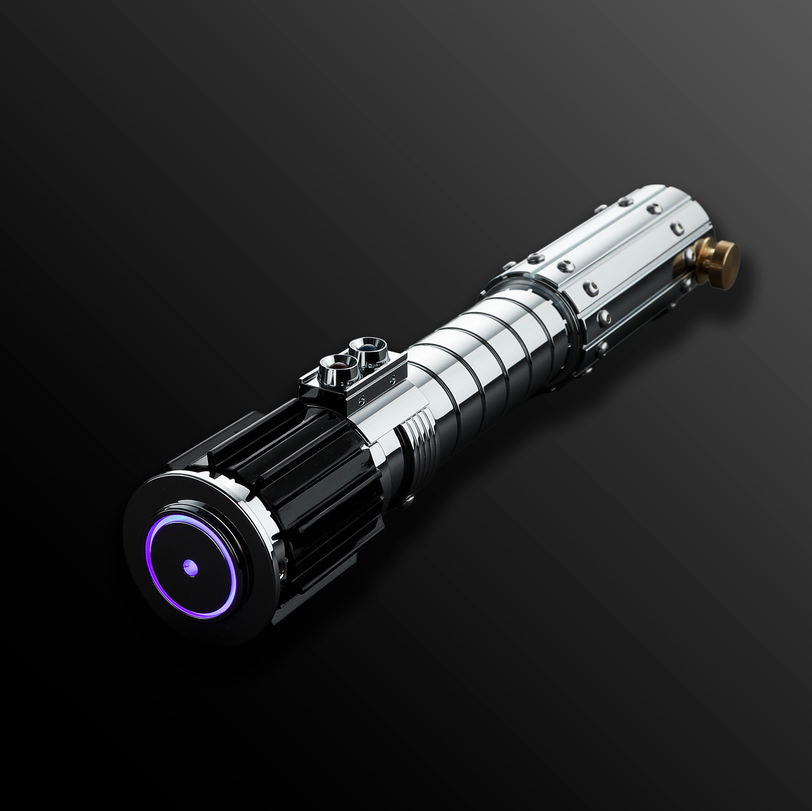 Mara Jade Skywalker lightsaber with glowing red illumination – Battle Sabers