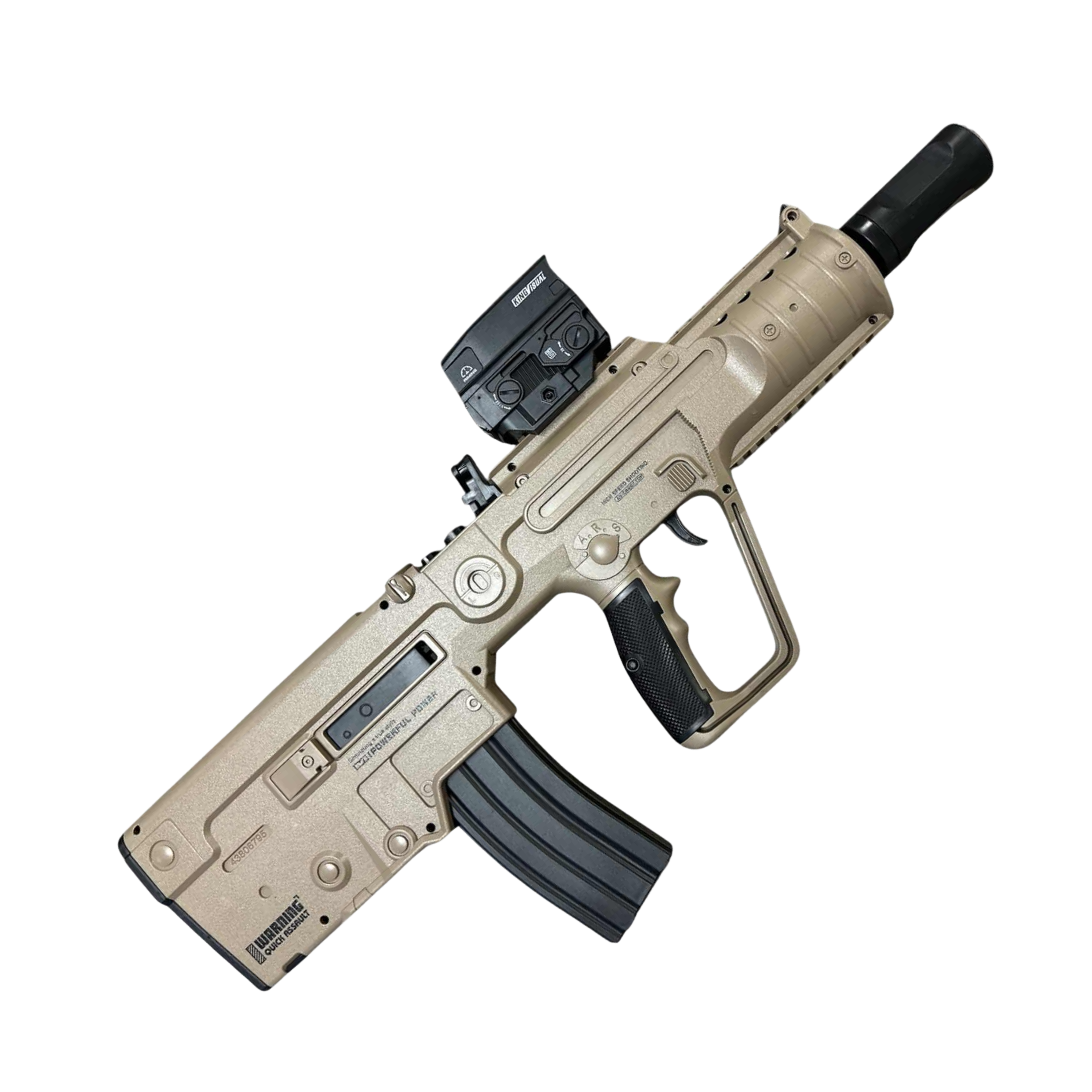 LeHui X95 Gel Blaster With Tracer unit - Tan