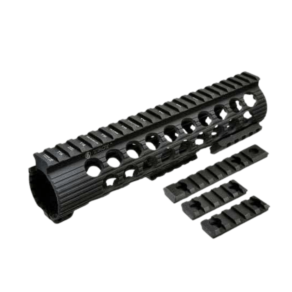 9″ TROY TRX Extreme Battle Rail Metal Handguard - Black