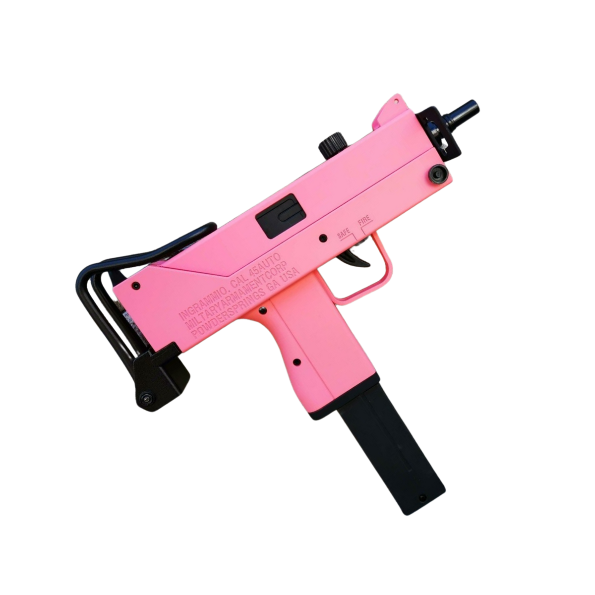 Bingfeng Mac 10 AEG SMG Gel Blaster - Pink