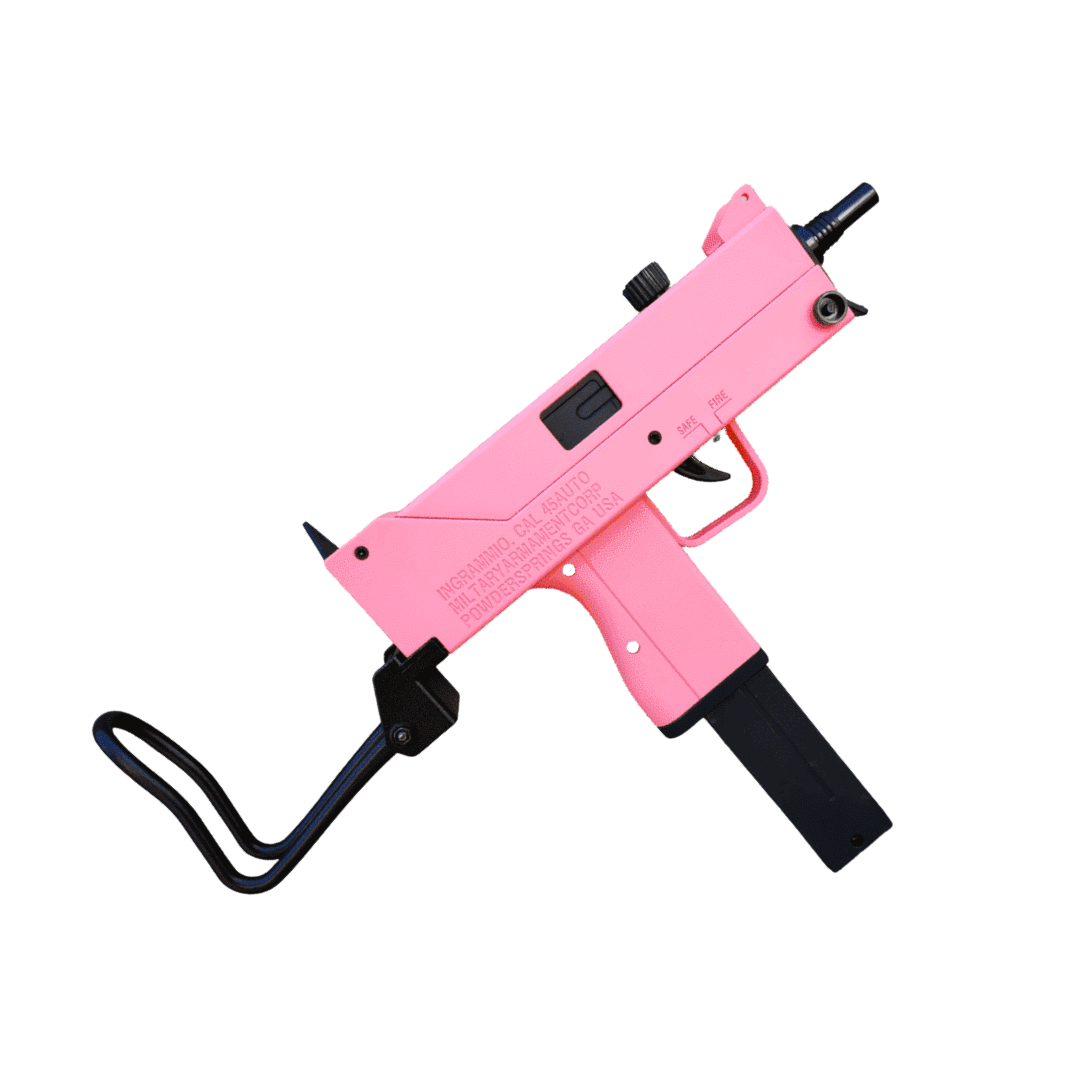 Bingfeng Mac 10 AEG SMG Gel Blaster - Pink