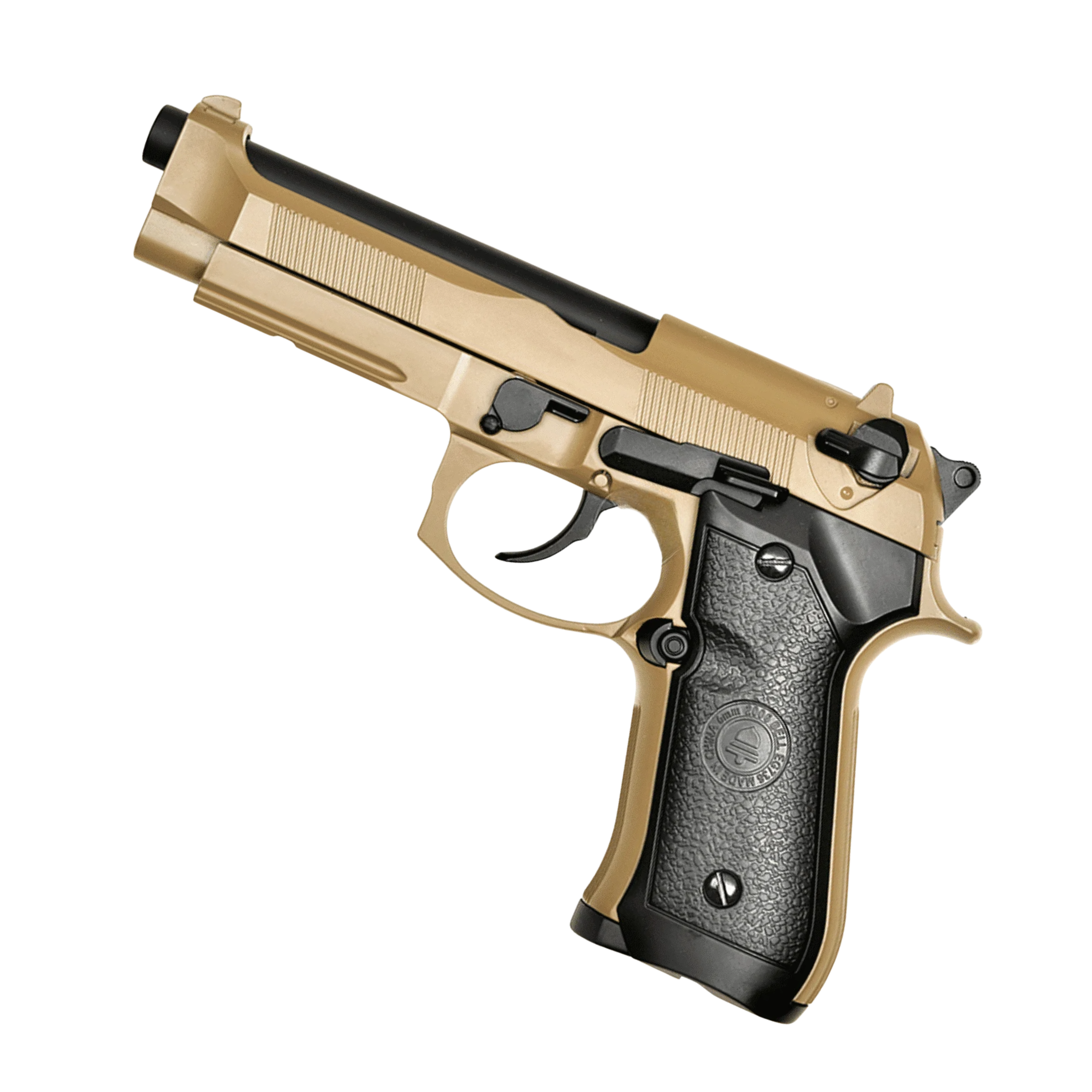 DOUBLE BELL Beretta M92 A1 M9 Gas Blow Back Gel Blaster - Tan