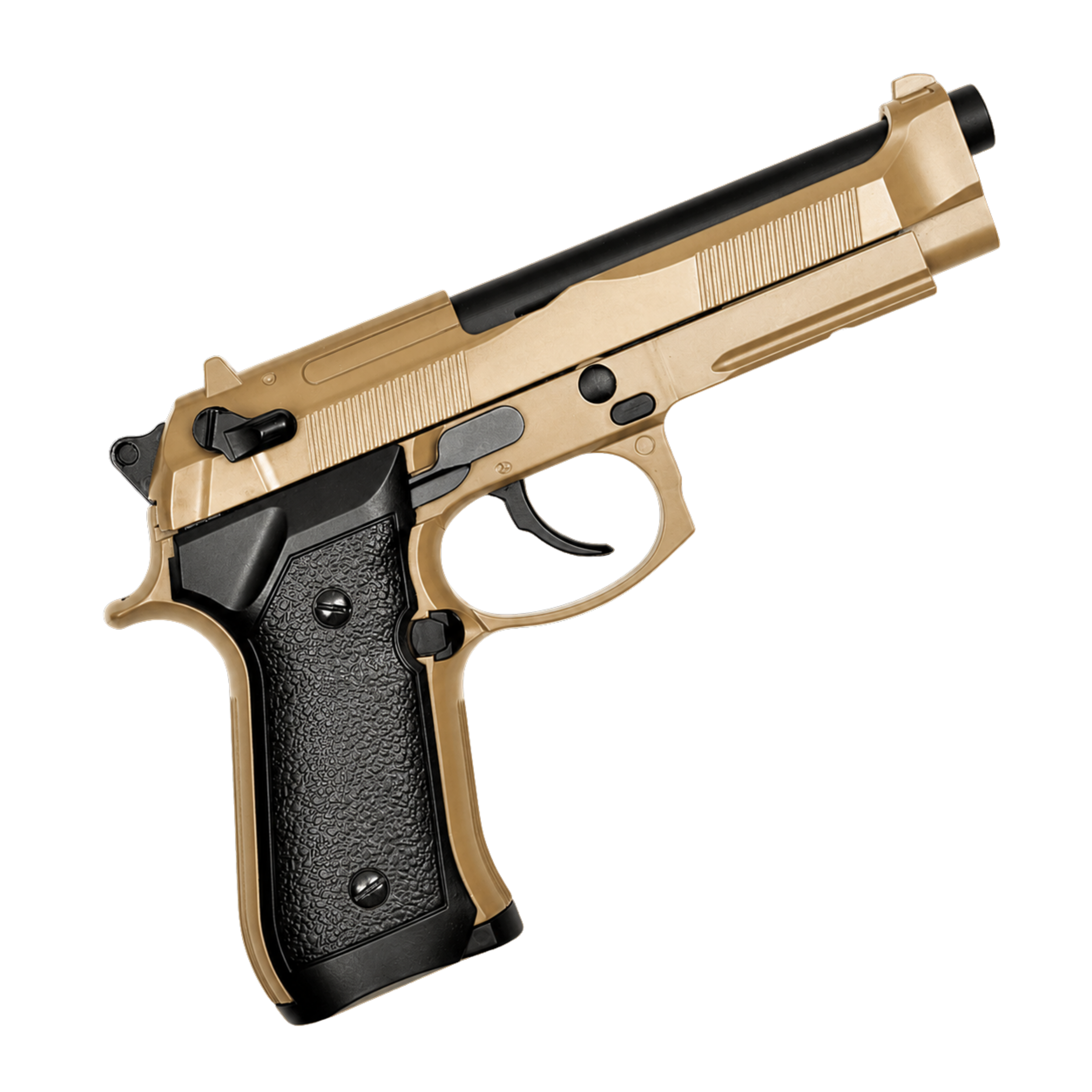DOUBLE BELL Beretta M92 A1 M9 Gas Blow Back Gel Blaster - Tan