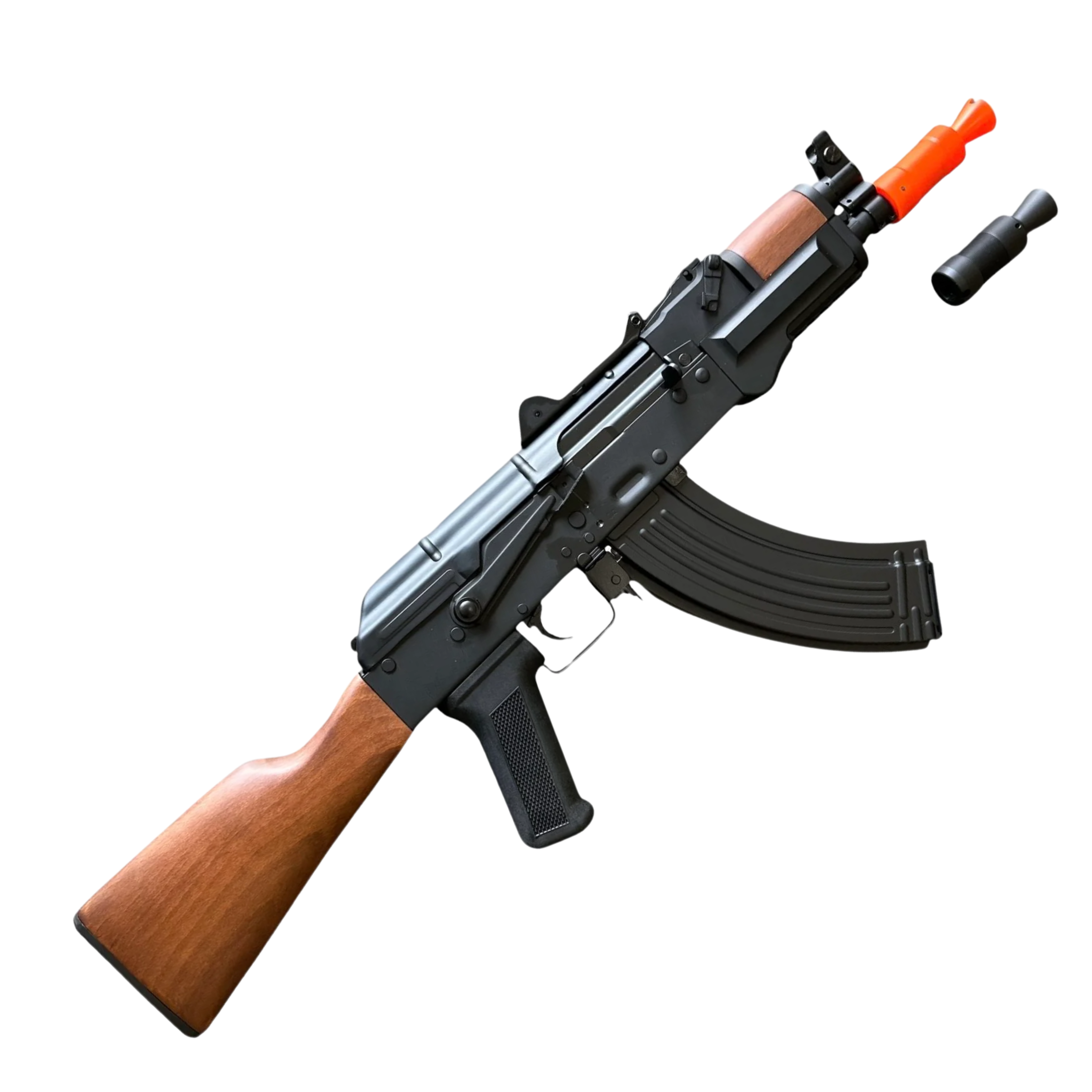 Double Bell AK 024 “AK-74U” Full Metal and Wood With CNC Tactical AEG Gel Blaster