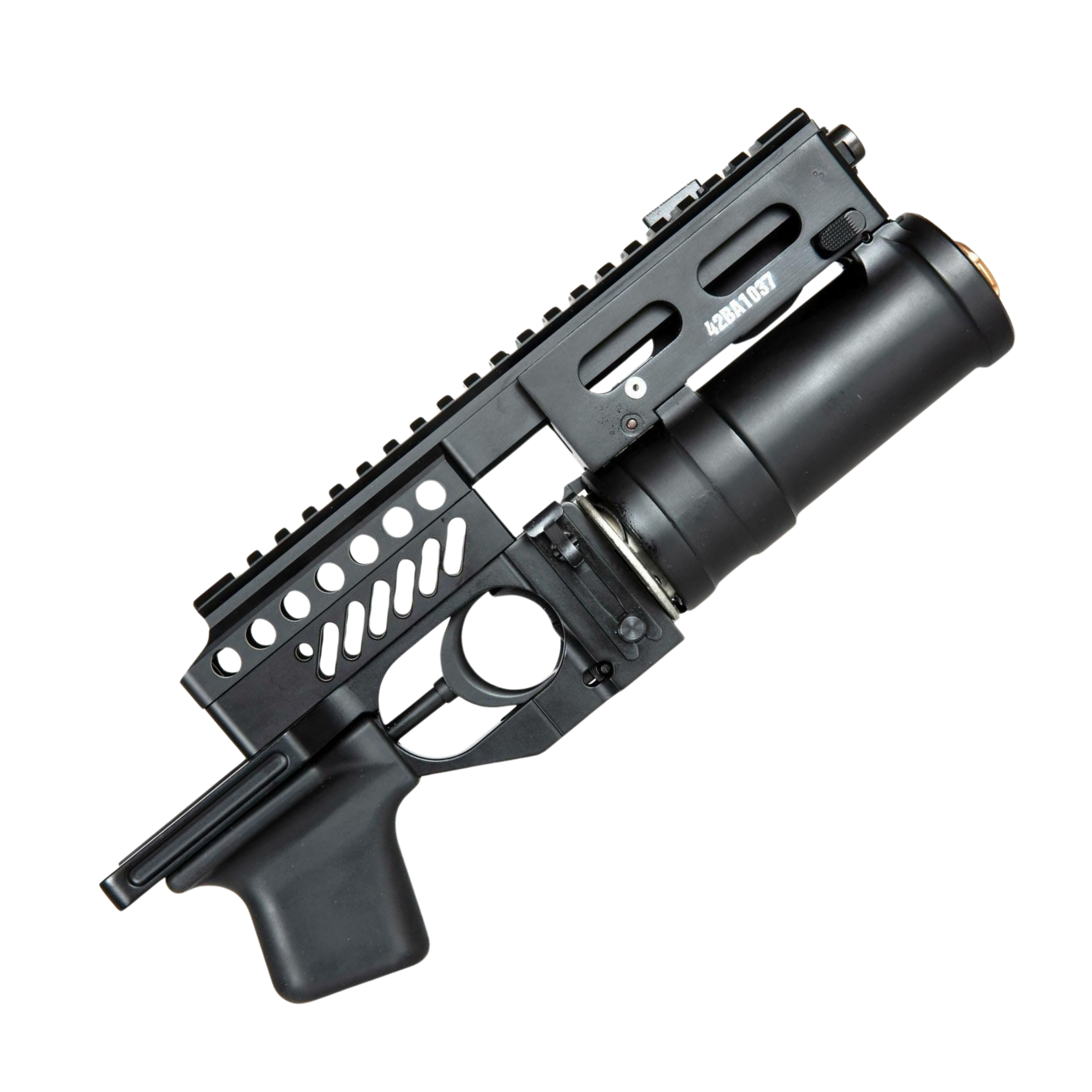 Double Bell K-55A GP-25 Metal Grenade Launcher Gas Powered Gel Blaster