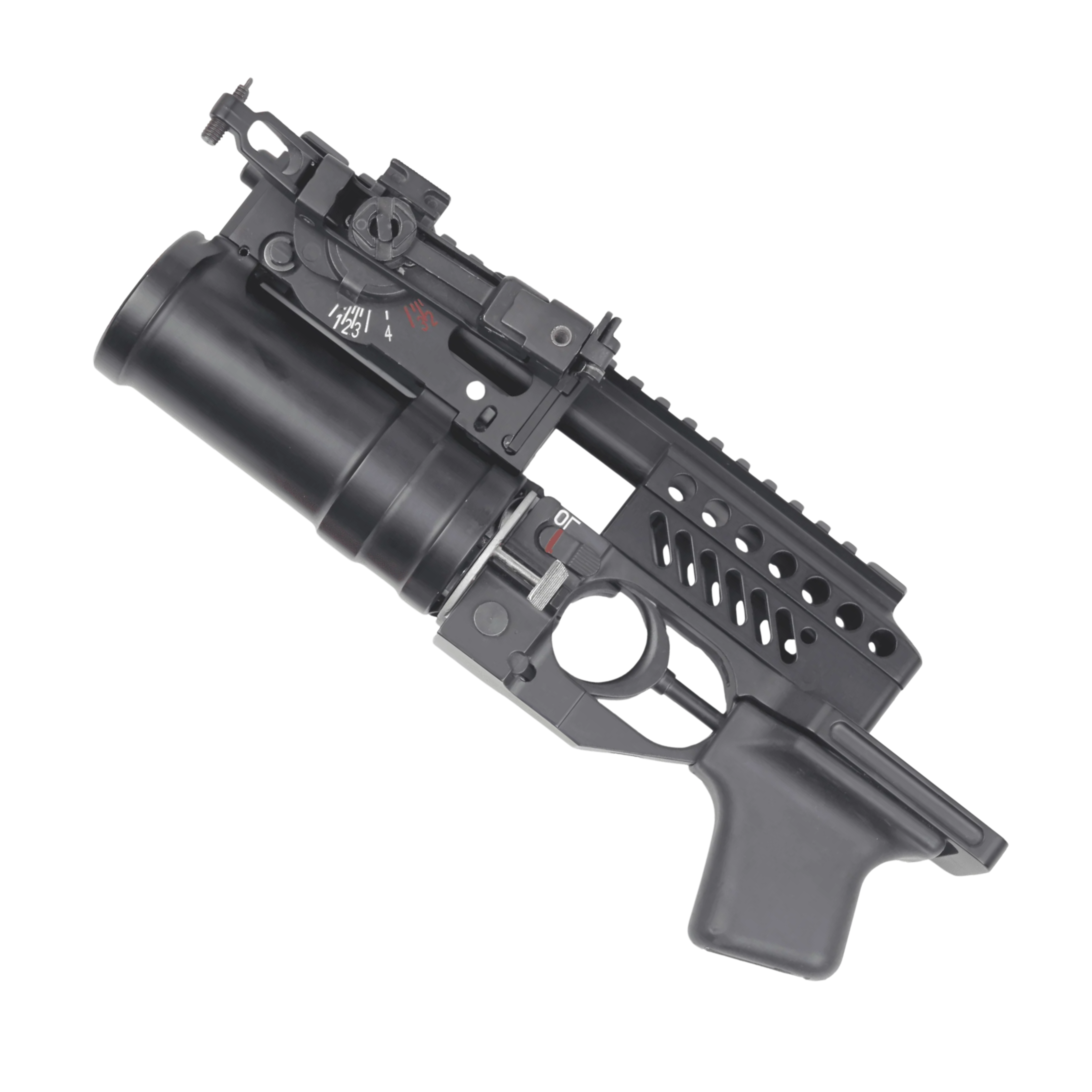 Double Bell K-55A GP-25 Metal Grenade Launcher Gas Powered Gel Blaster